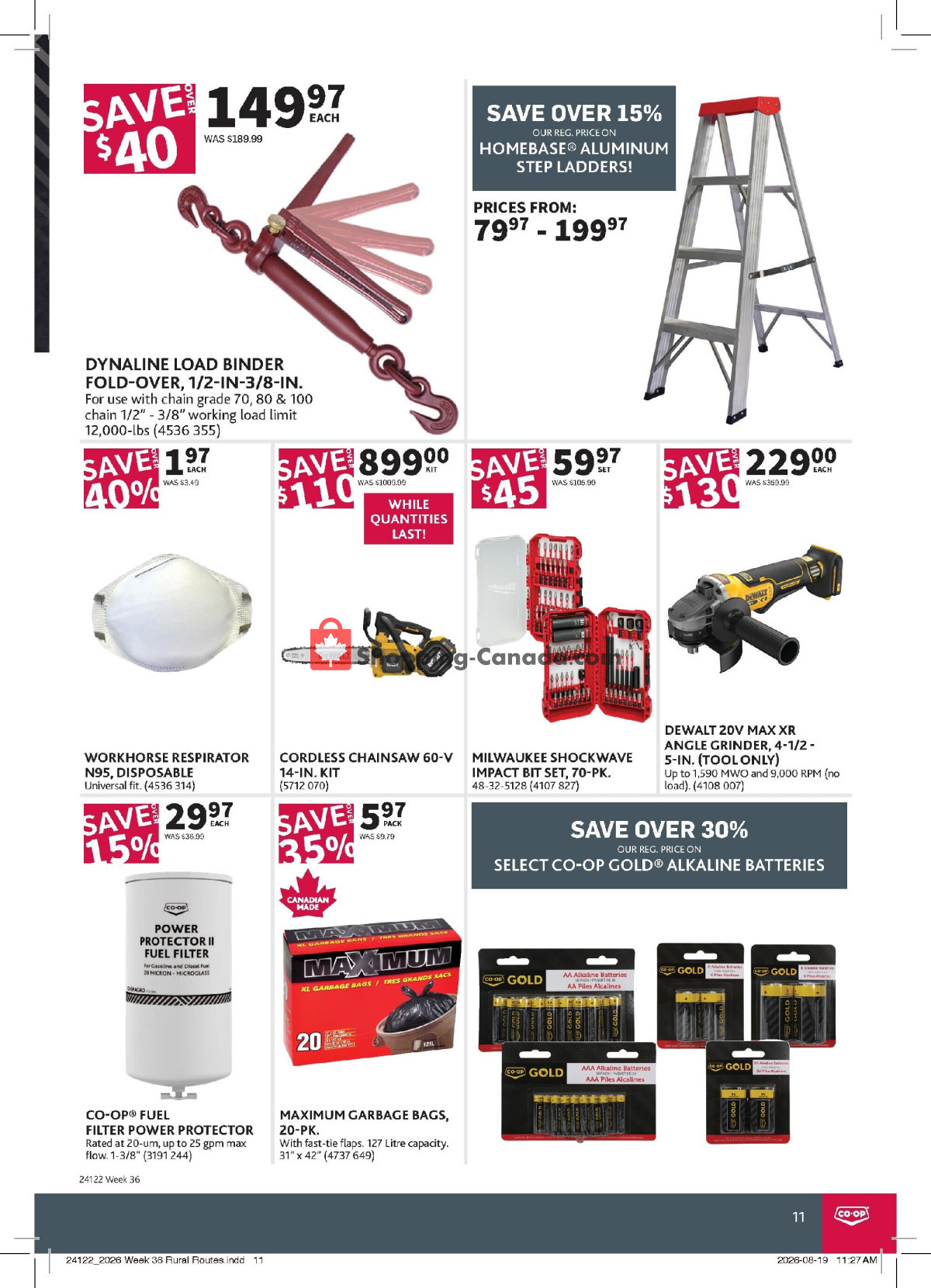 Co-op flyer from Thursday September 3, 2026 to Wednesday September 23, 2026 - page 11