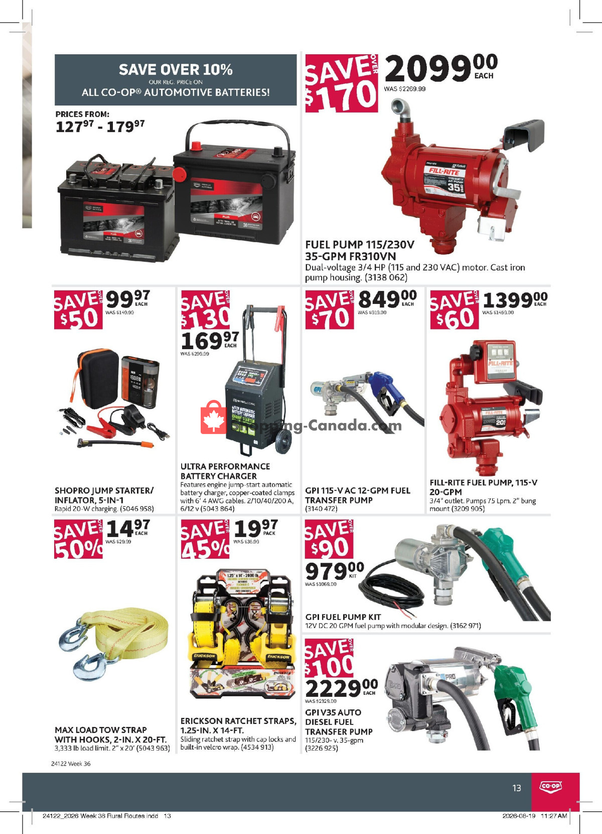 Co-op flyer from Thursday September 3, 2026 to Wednesday September 23, 2026 - page 13