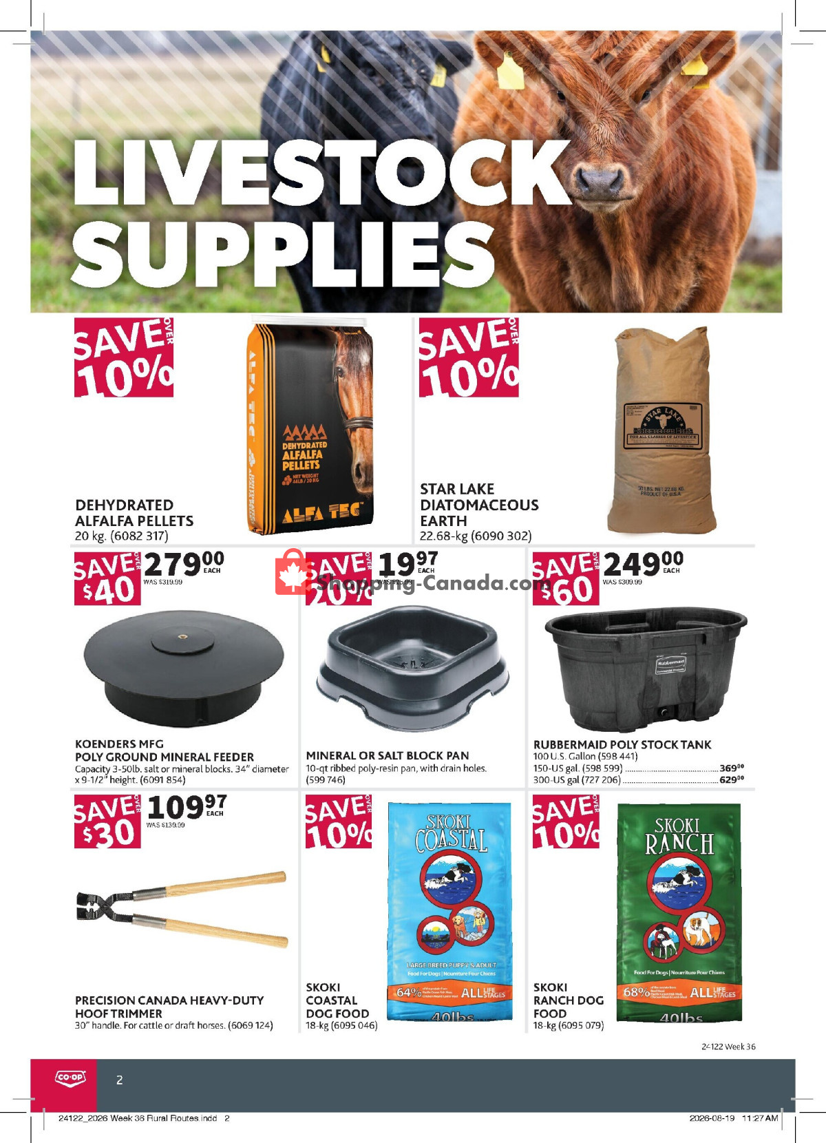 Co-op flyer from Thursday September 3, 2026 to Wednesday September 23, 2026 - page 2