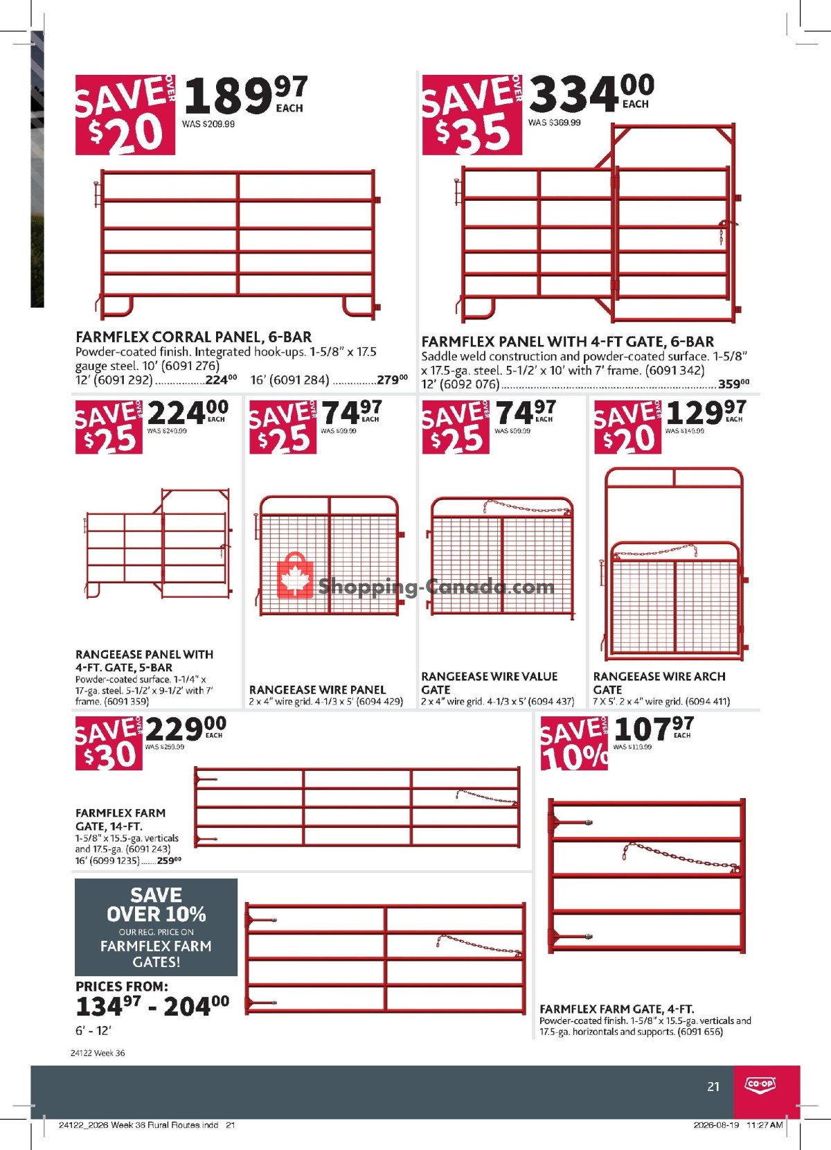 Co-op flyer from Thursday September 3, 2026 to Wednesday September 23, 2026 - page 21