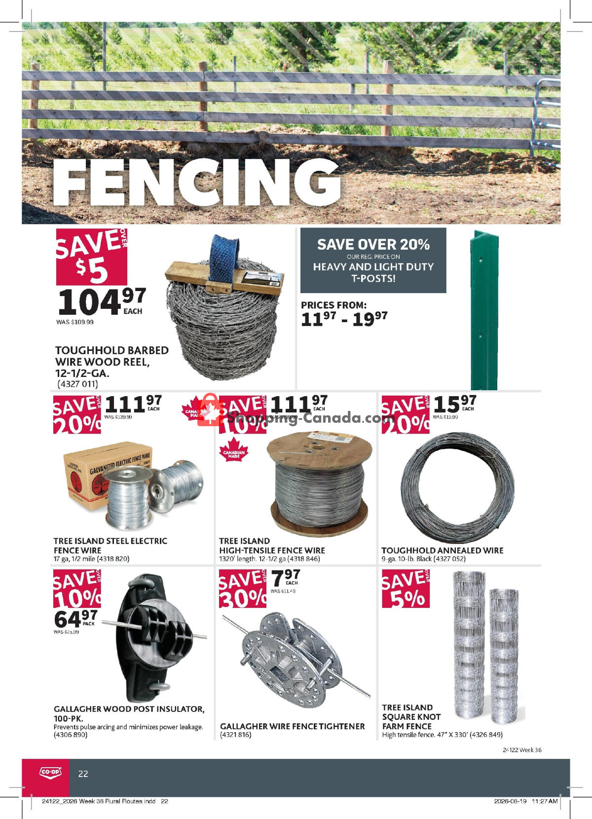 Co-op flyer from Thursday September 3, 2026 to Wednesday September 23, 2026 - page 22