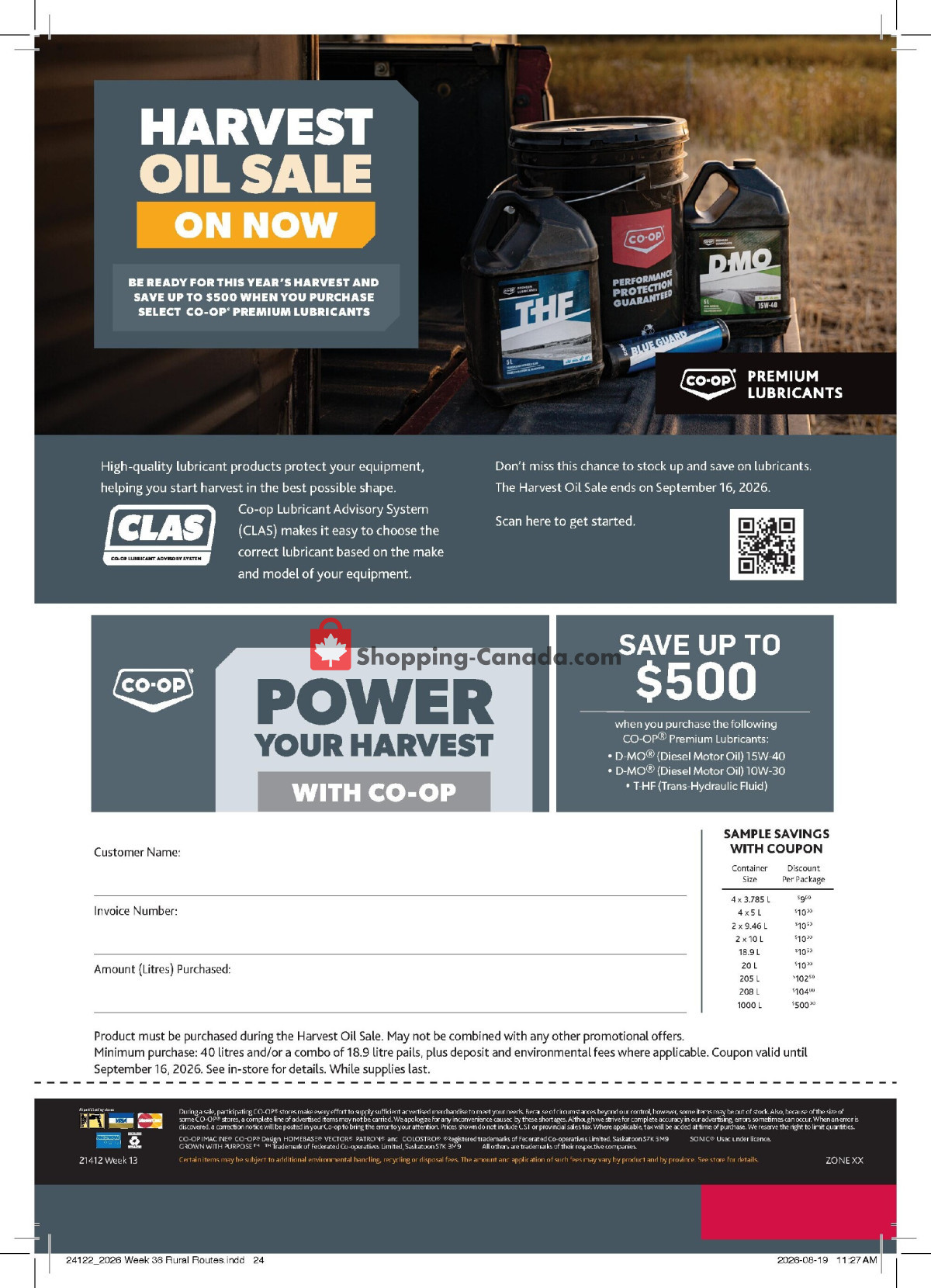 Co-op flyer from Thursday September 3, 2026 to Wednesday September 23, 2026 - page 24