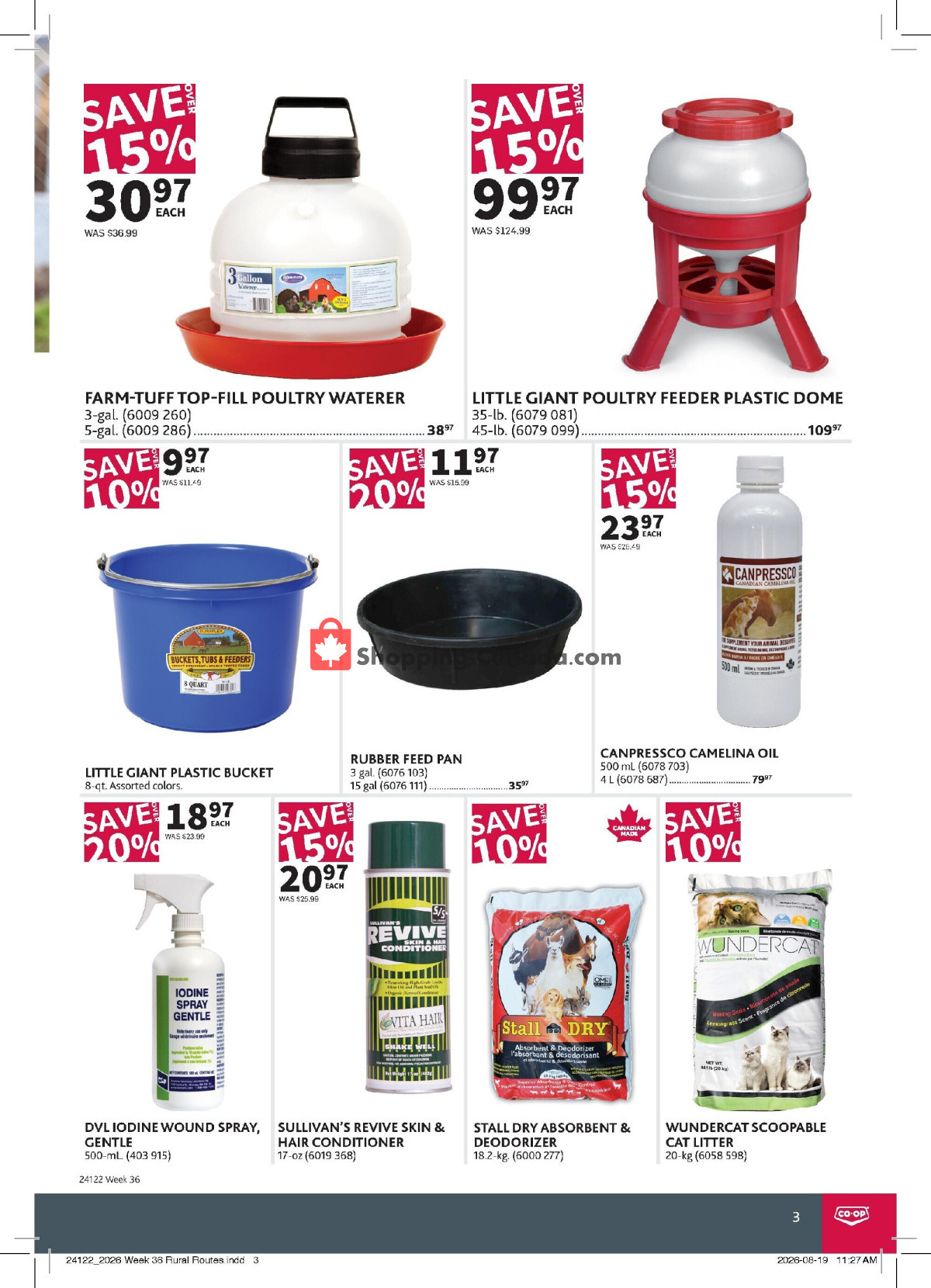 Co-op flyer from Thursday September 3, 2026 to Wednesday September 23, 2026 - page 3