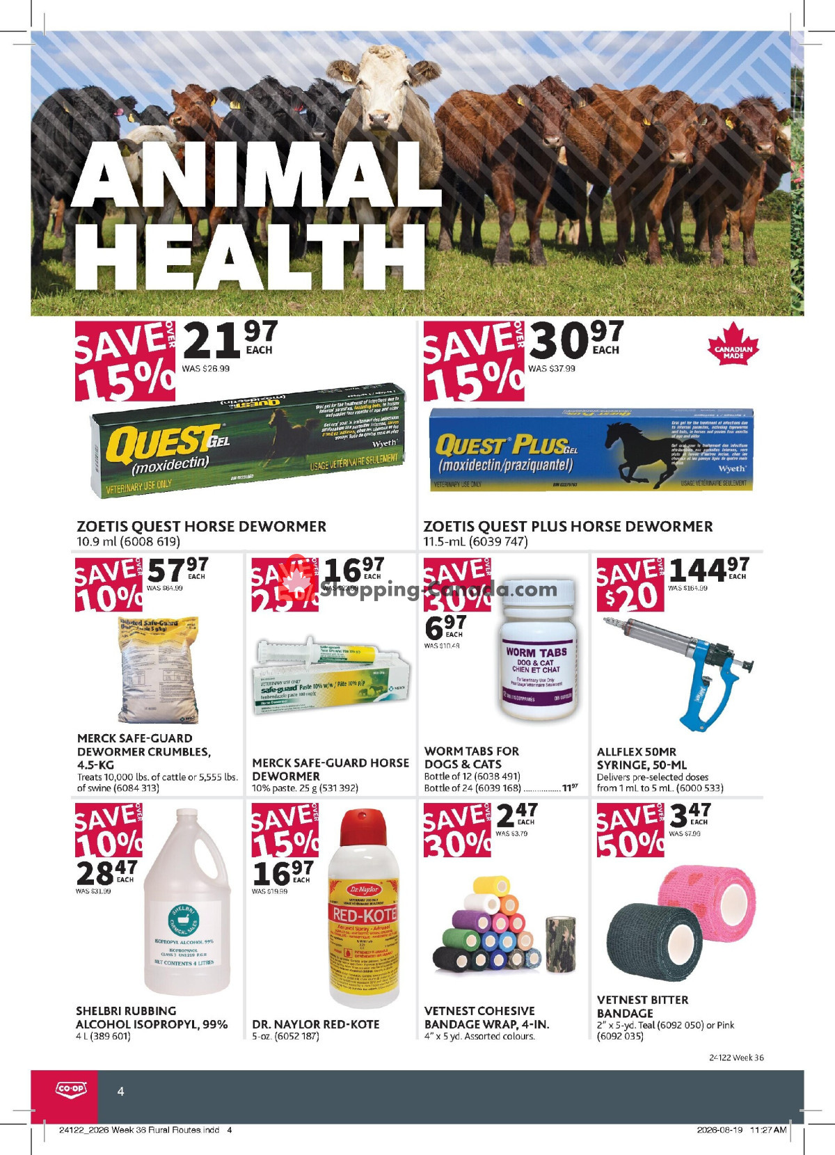 Co-op flyer from Thursday September 3, 2026 to Wednesday September 23, 2026 - page 4