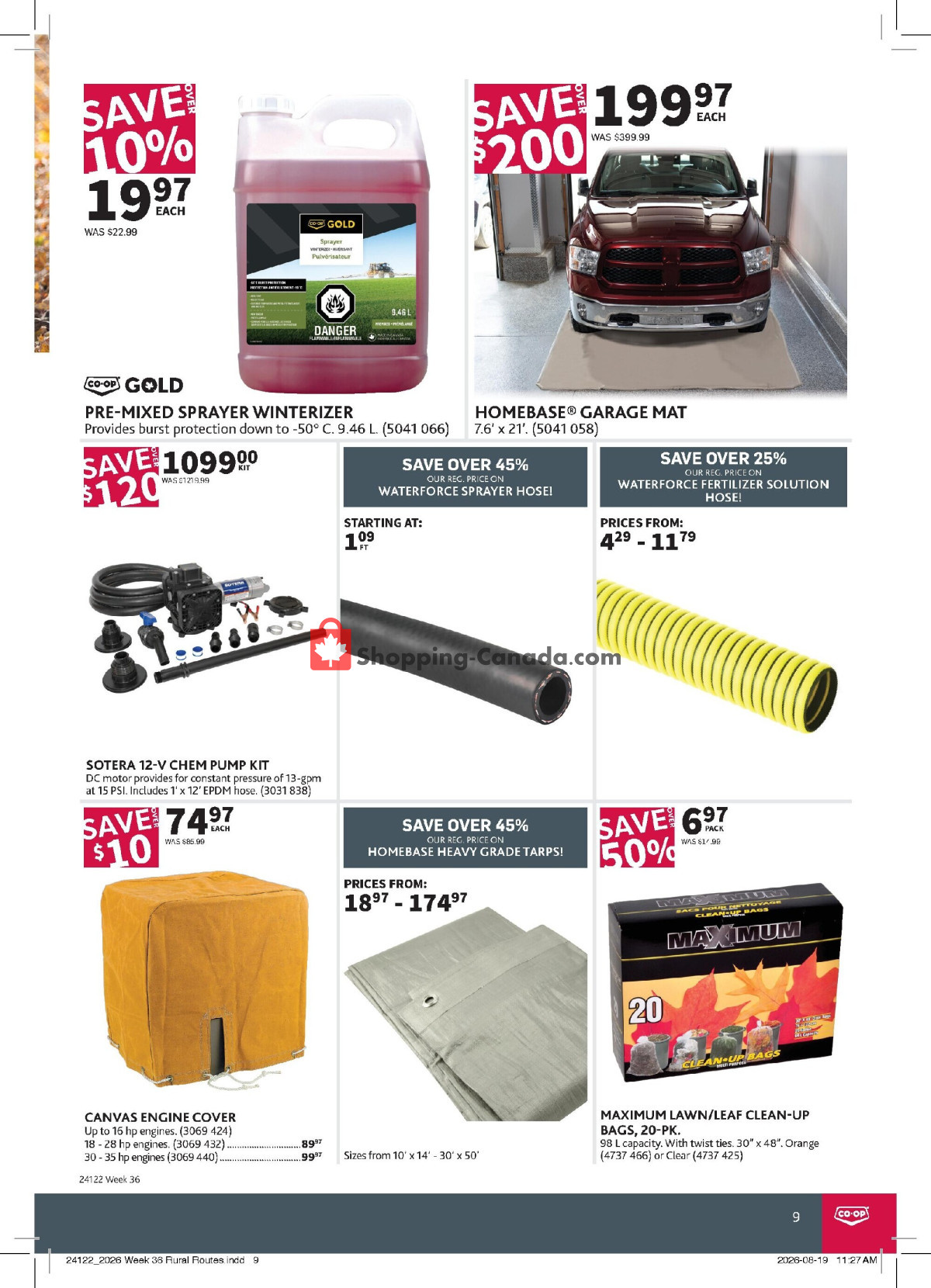 Co-op flyer from Thursday September 3, 2026 to Wednesday September 23, 2026 - page 9
