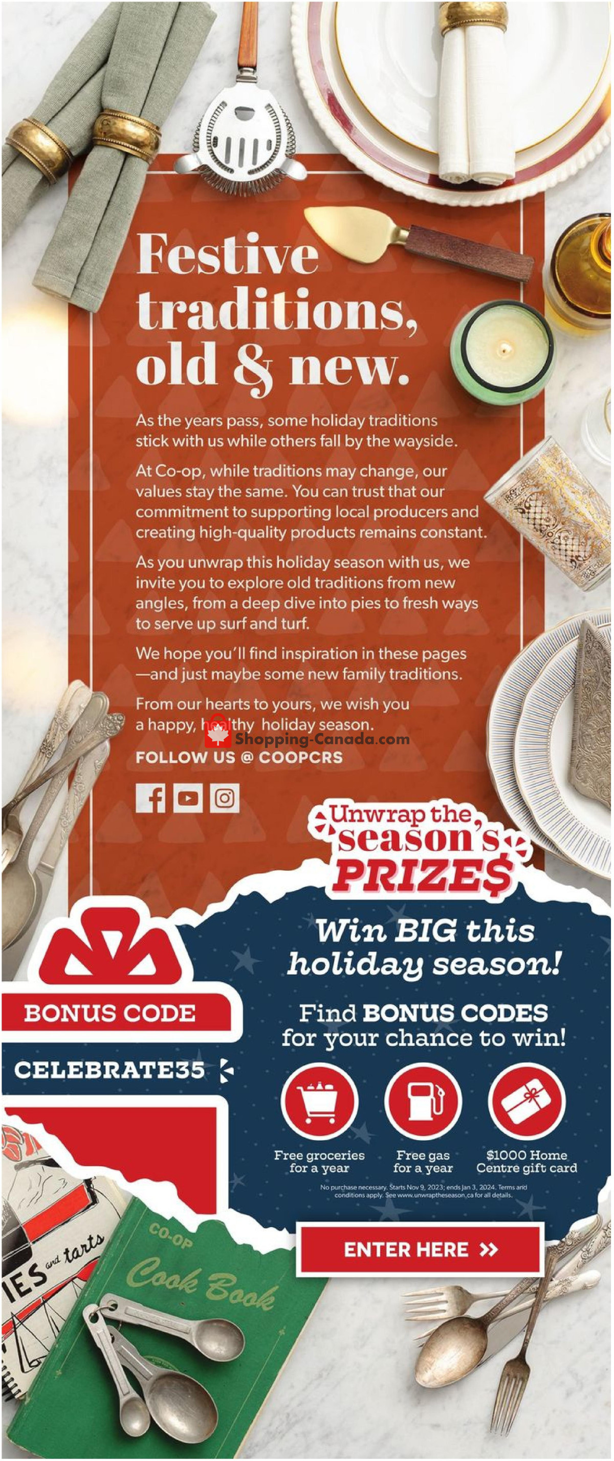 Co-op flyer from Thursday November 9, 2023 to Sunday December 31, 2028 - page 3