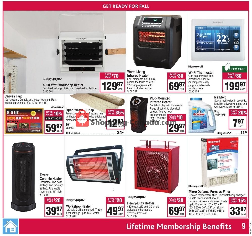 Co-op flyer from Thursday October 4, 2018 to Wednesday October 10, 2018 - page 9