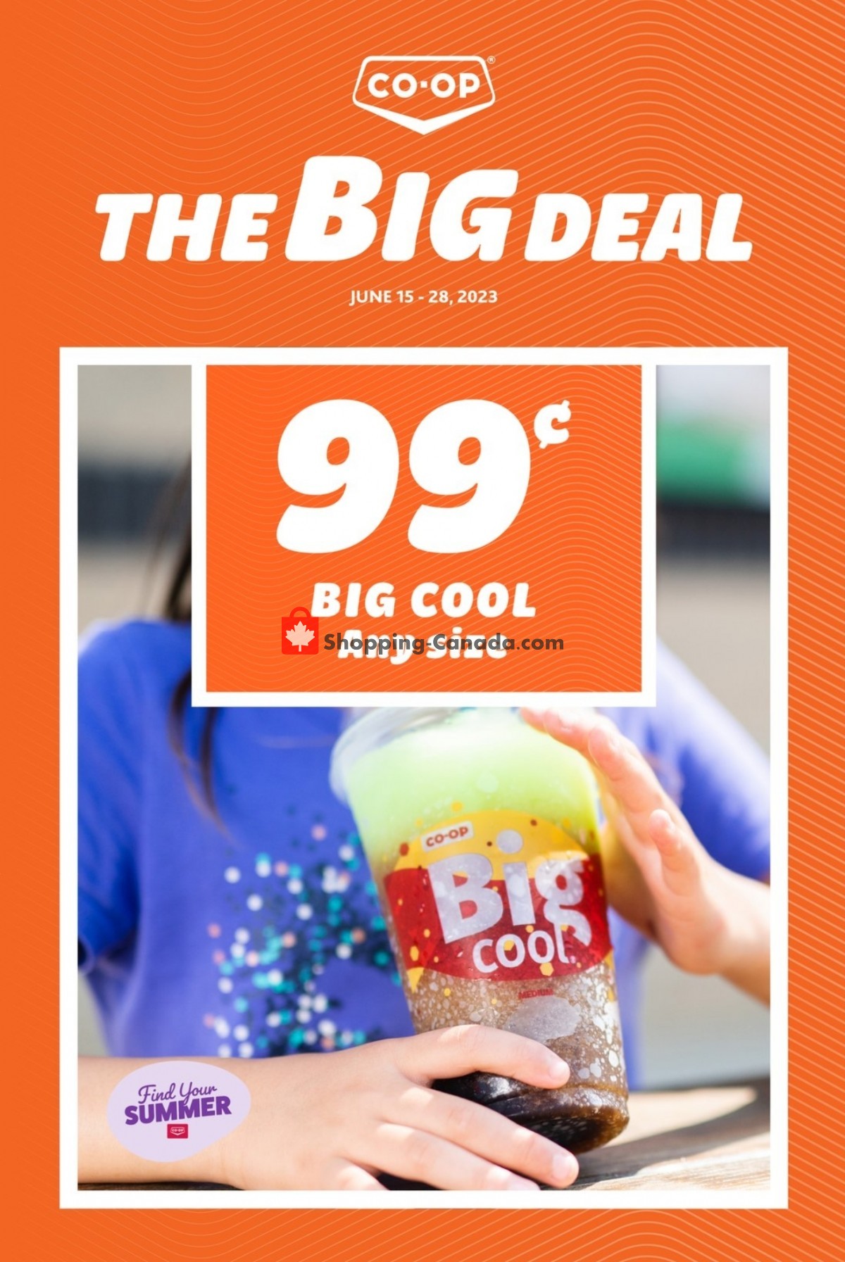 Co-op flyer from Thursday June 15, 2023 to Wednesday July 12, 2023 - page 1