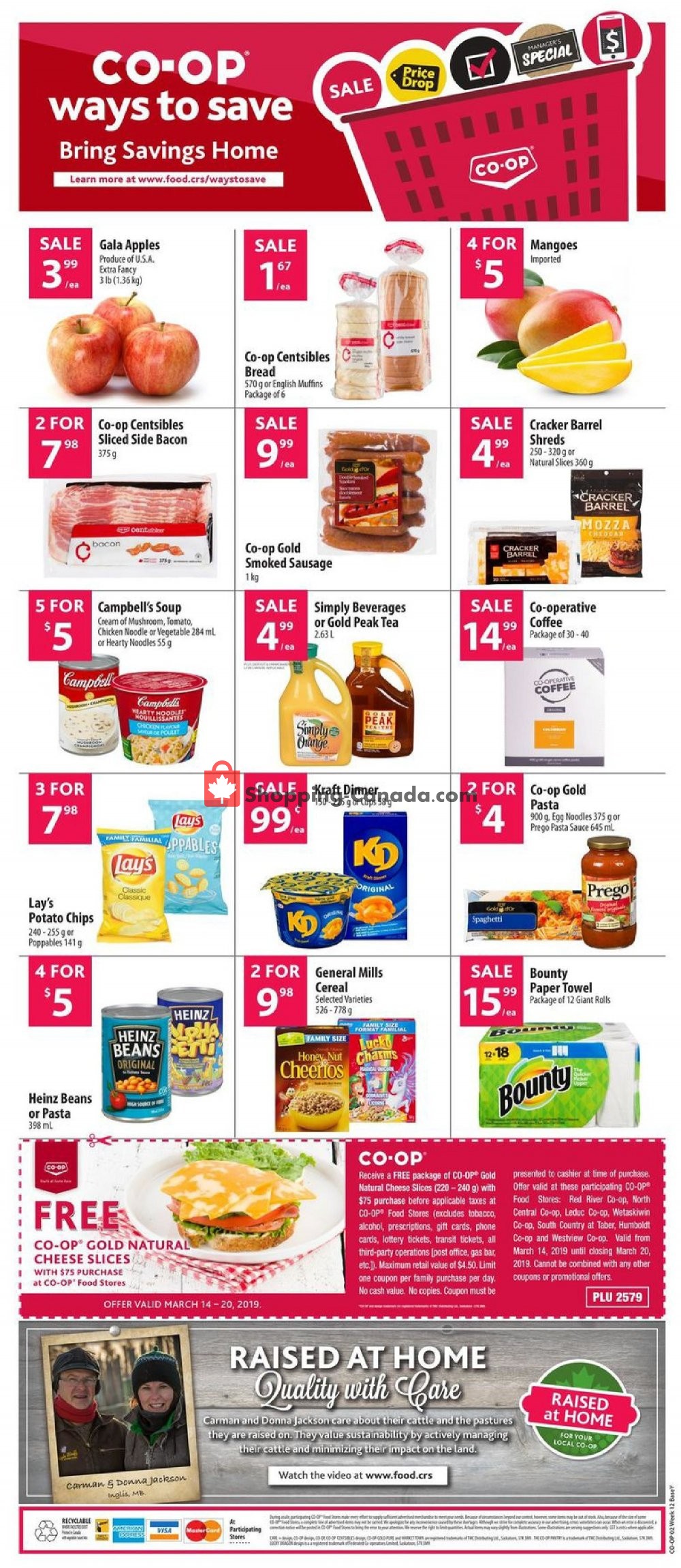 Co-op flyer from Thursday March 14, 2019 to Wednesday March 20, 2019 - page 2