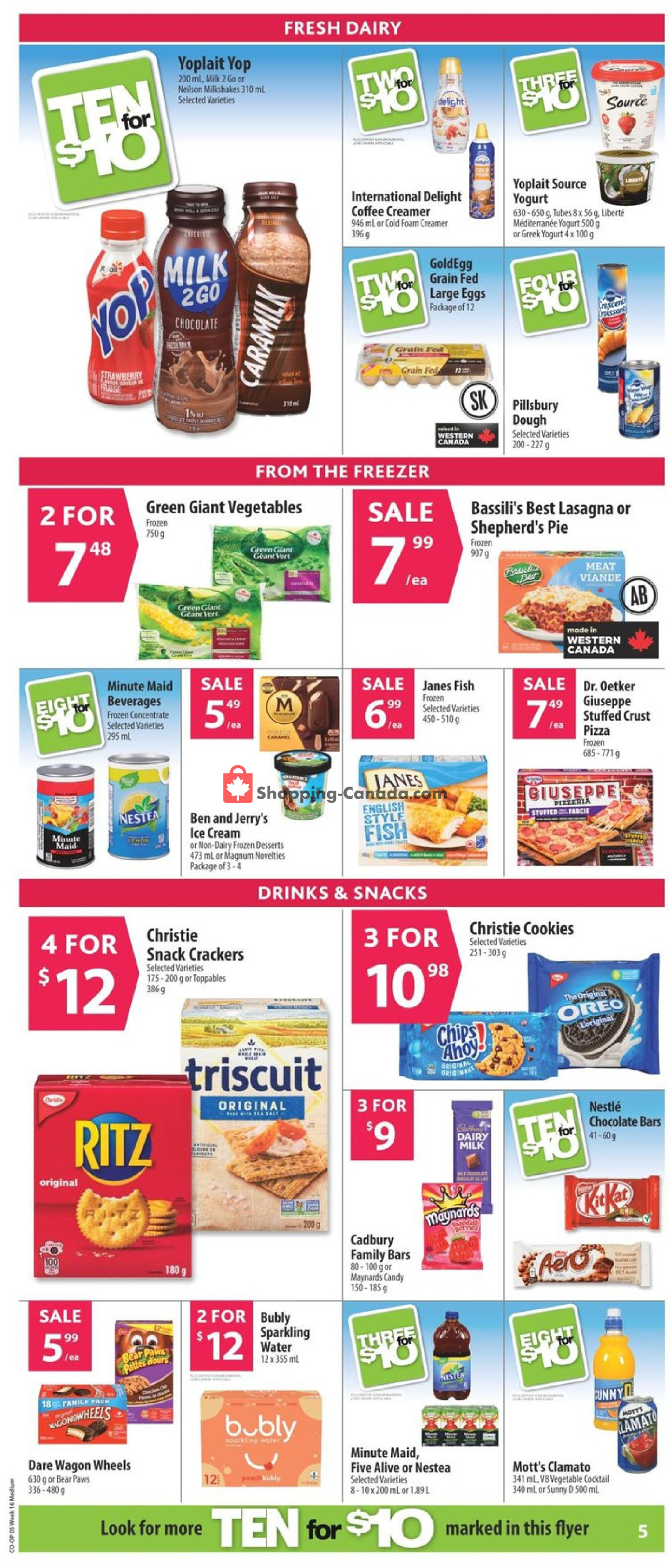 Co-op flyer from Thursday April 11, 2024 to Wednesday April 17, 2024 - page 10