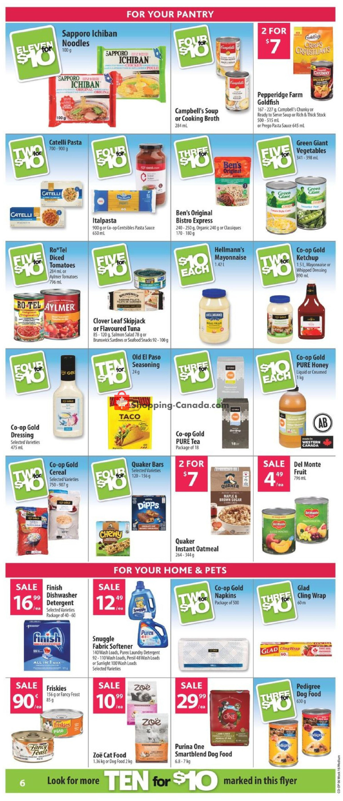 Co-op flyer from Thursday April 11, 2024 to Wednesday April 17, 2024 - page 12