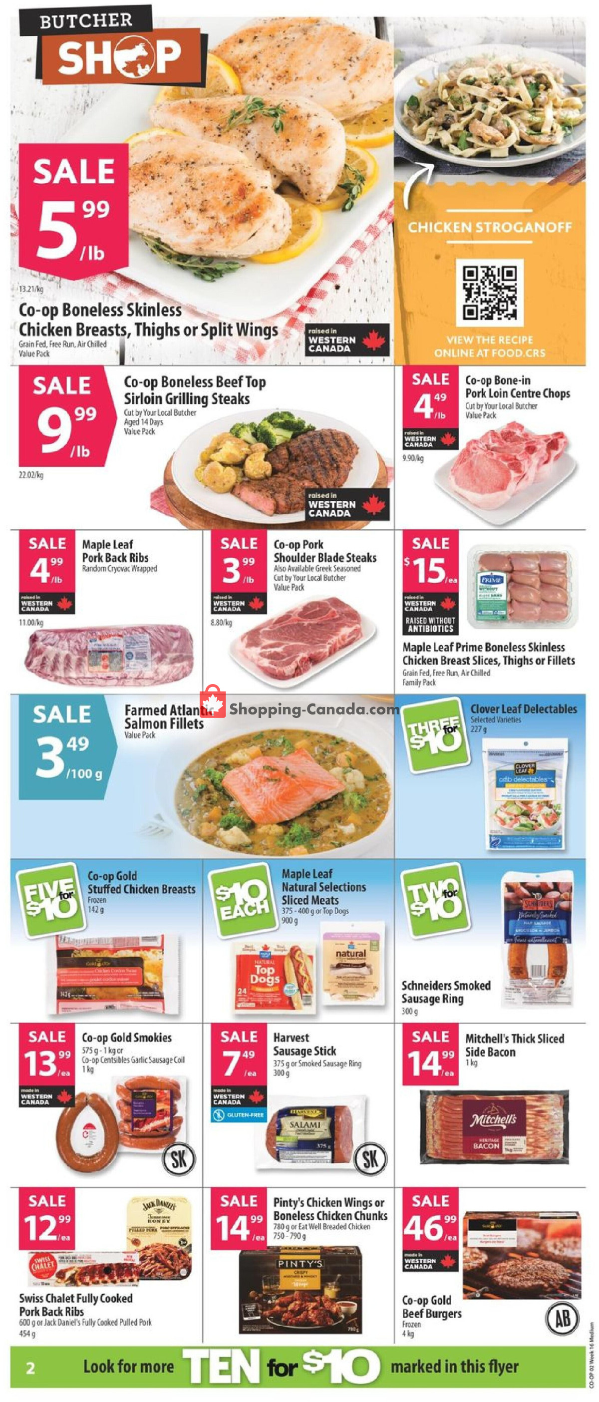 Co-op flyer from Thursday April 11, 2024 to Wednesday April 17, 2024 - page 4