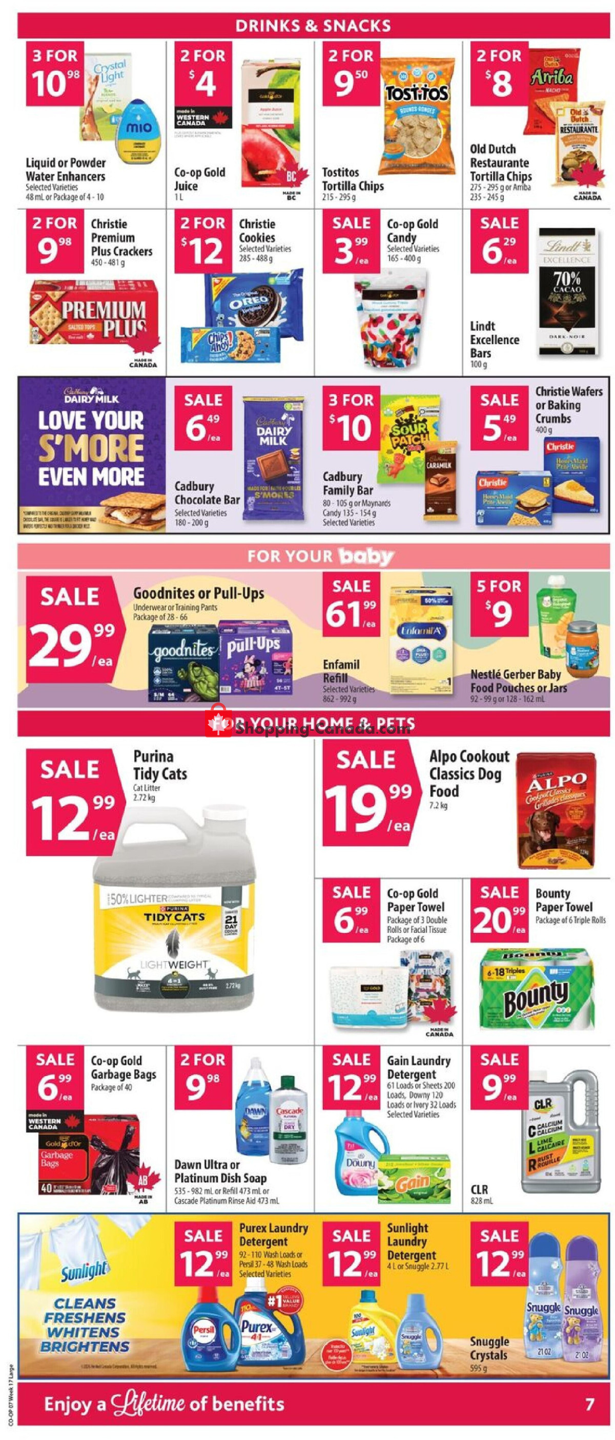 Co-op flyer from Thursday April 23, 2026 to Wednesday April 29, 2026 - page 12