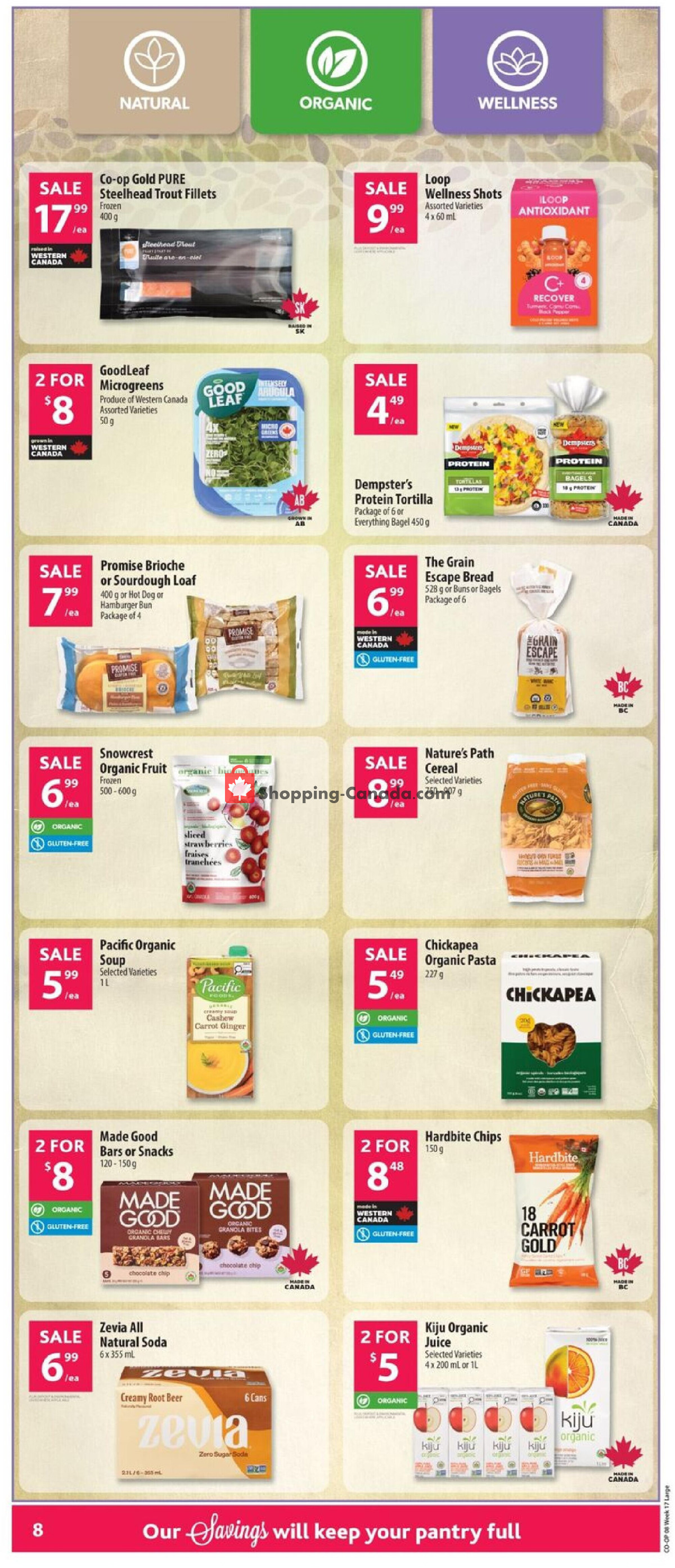 Co-op flyer from Thursday April 23, 2026 to Wednesday April 29, 2026 - page 13