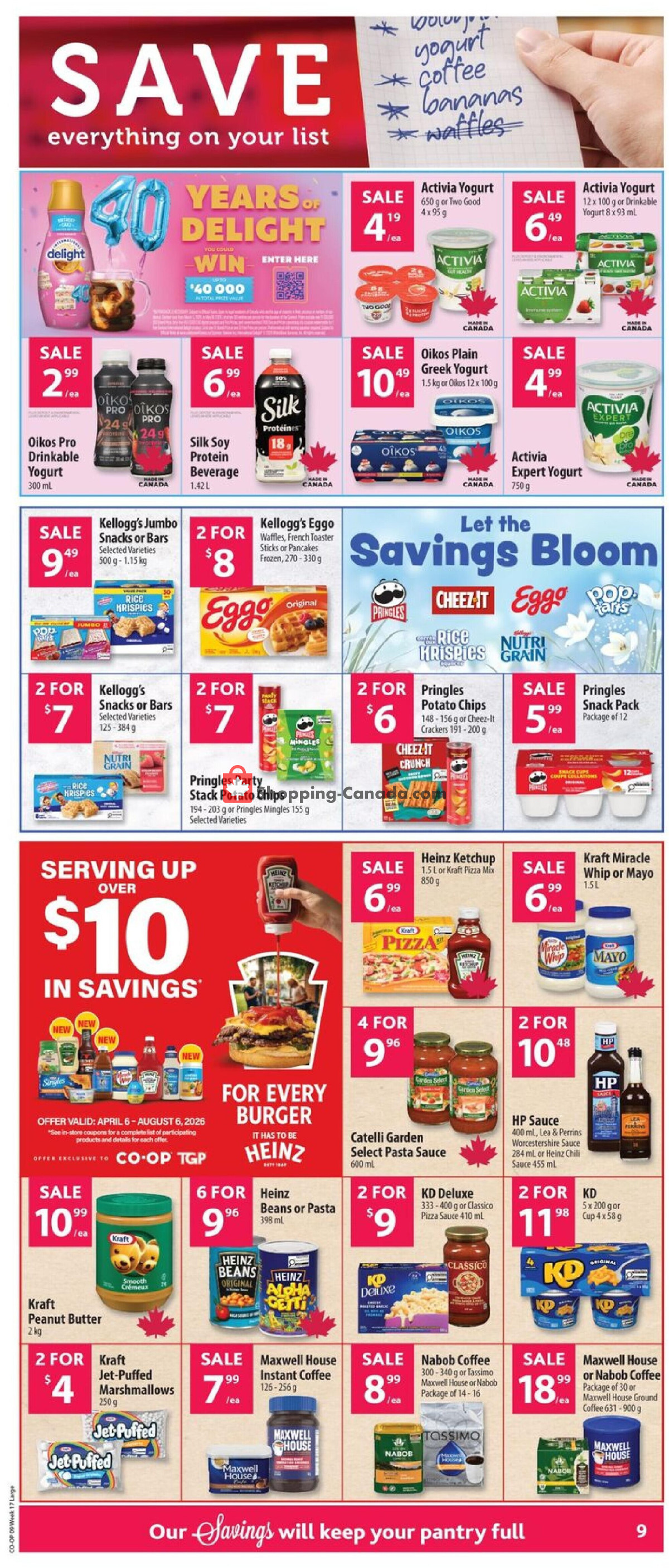 Co-op flyer from Thursday April 23, 2026 to Wednesday April 29, 2026 - page 14