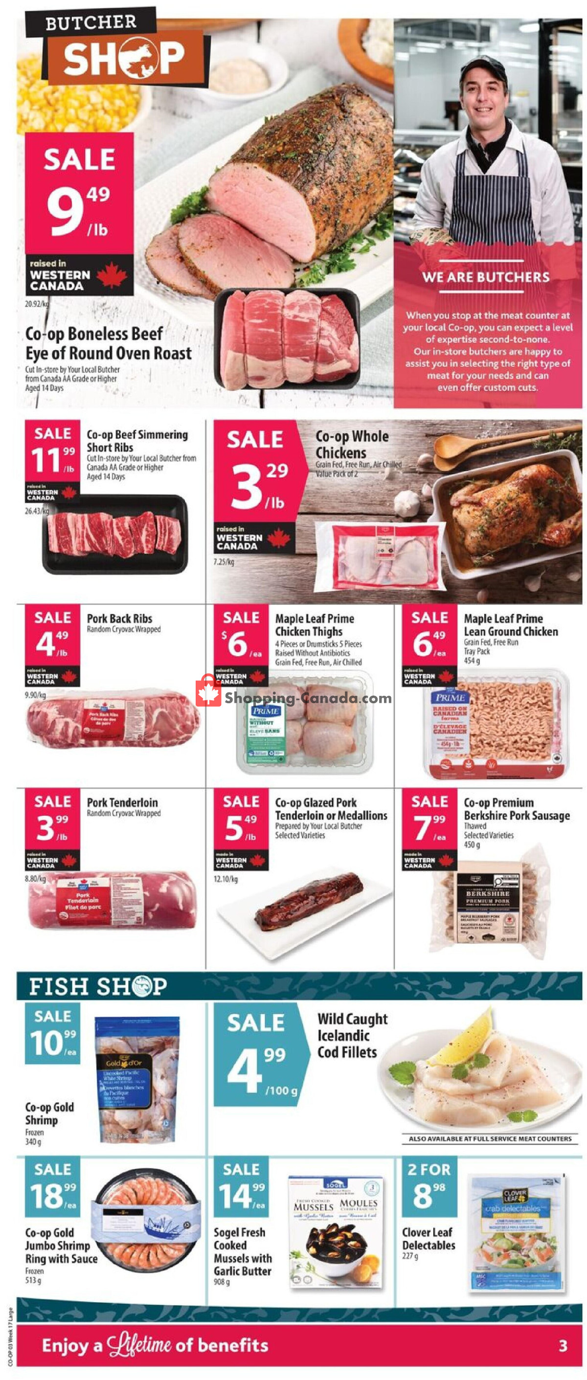 Co-op flyer from Thursday April 23, 2026 to Wednesday April 29, 2026 - page 5