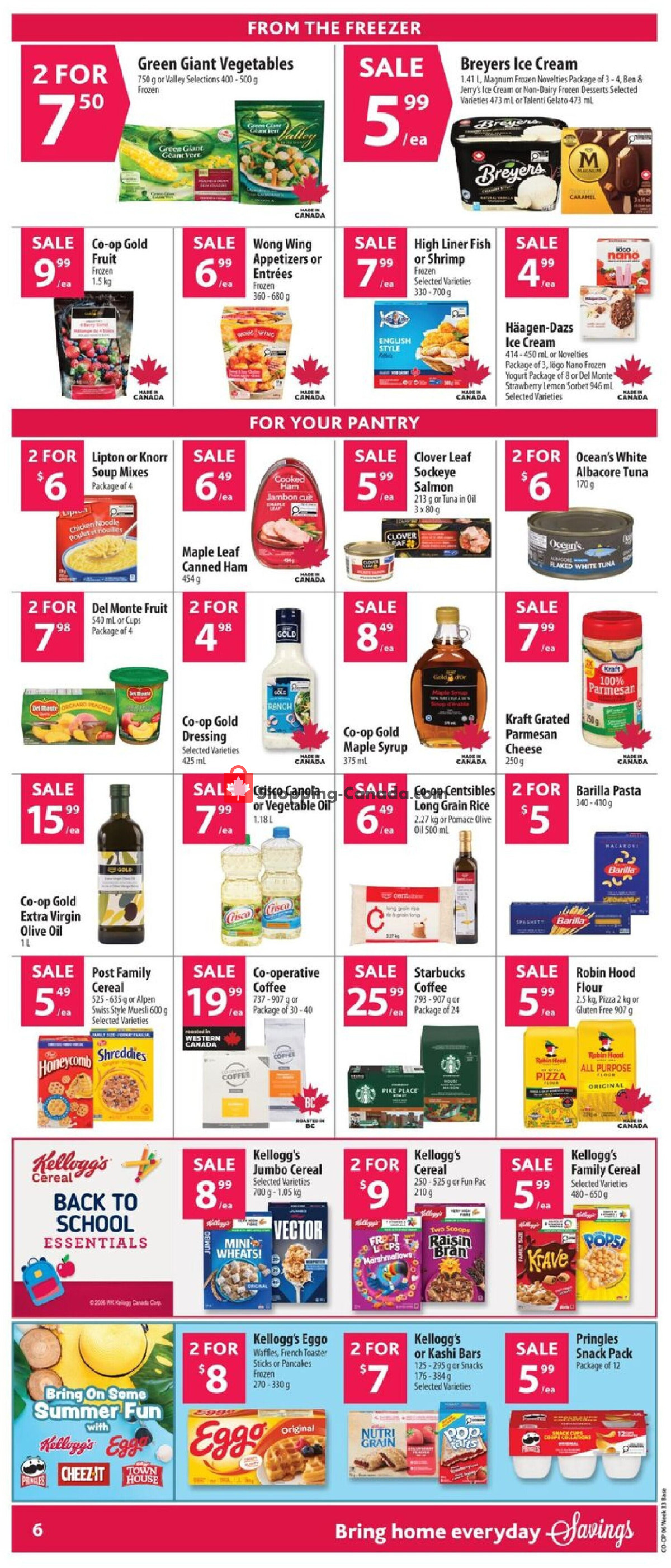Co-op flyer from Thursday August 13, 2026 to Wednesday August 19, 2026 - page 12