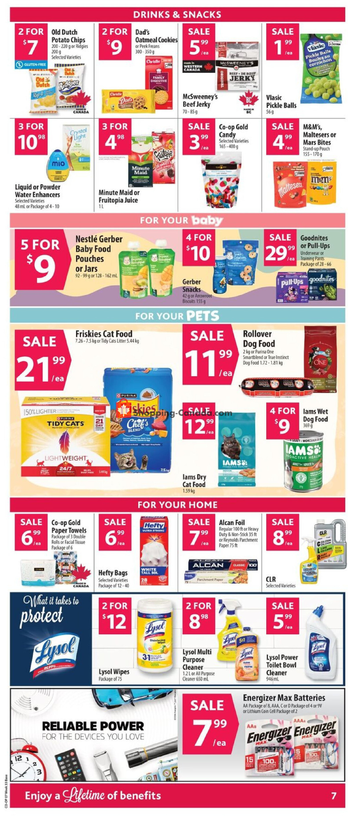 Co-op flyer from Thursday August 13, 2026 to Wednesday August 19, 2026 - page 14