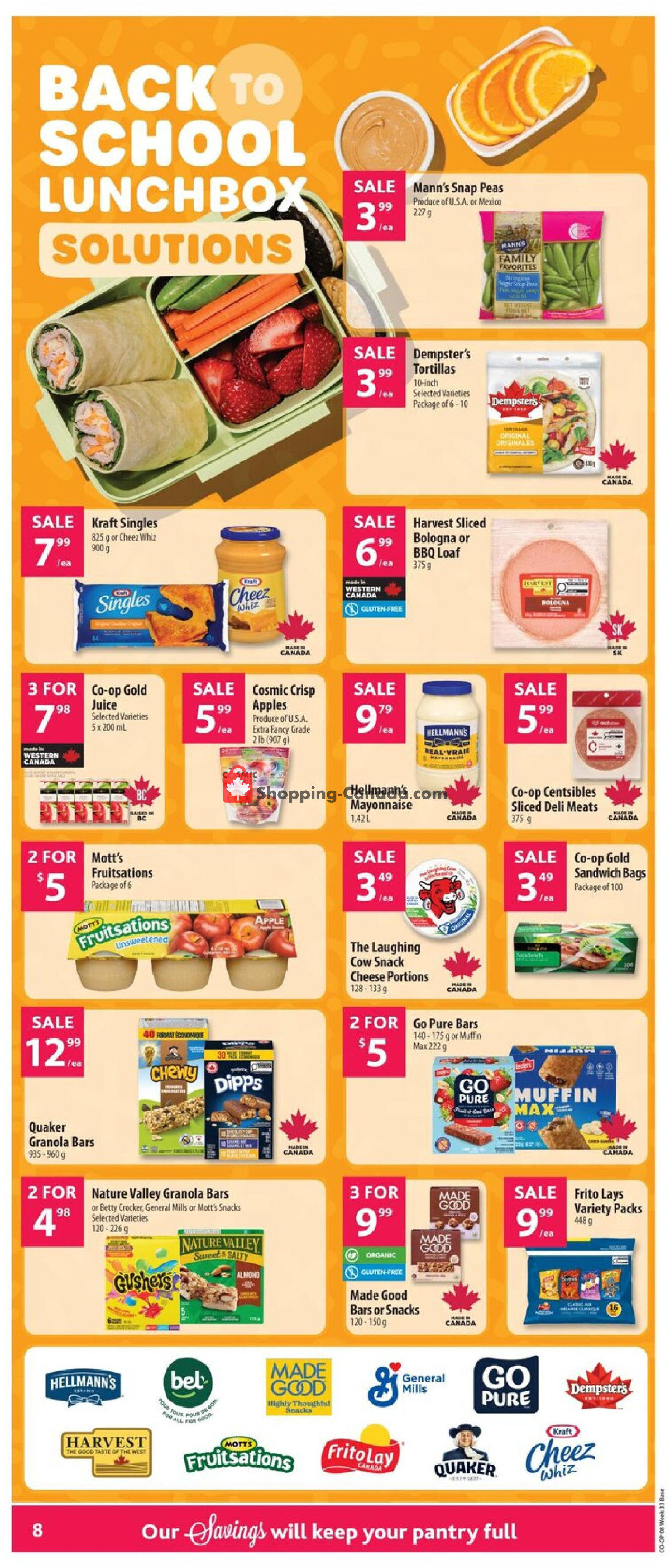 Co-op flyer from Thursday August 13, 2026 to Wednesday August 19, 2026 - page 16