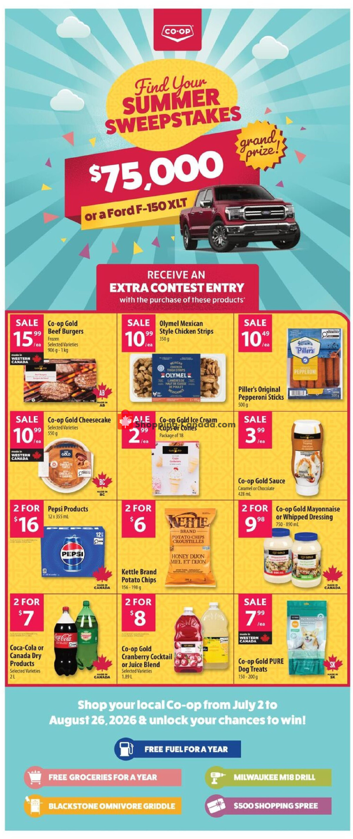 Co-op flyer from Thursday August 13, 2026 to Wednesday August 19, 2026 - page 18