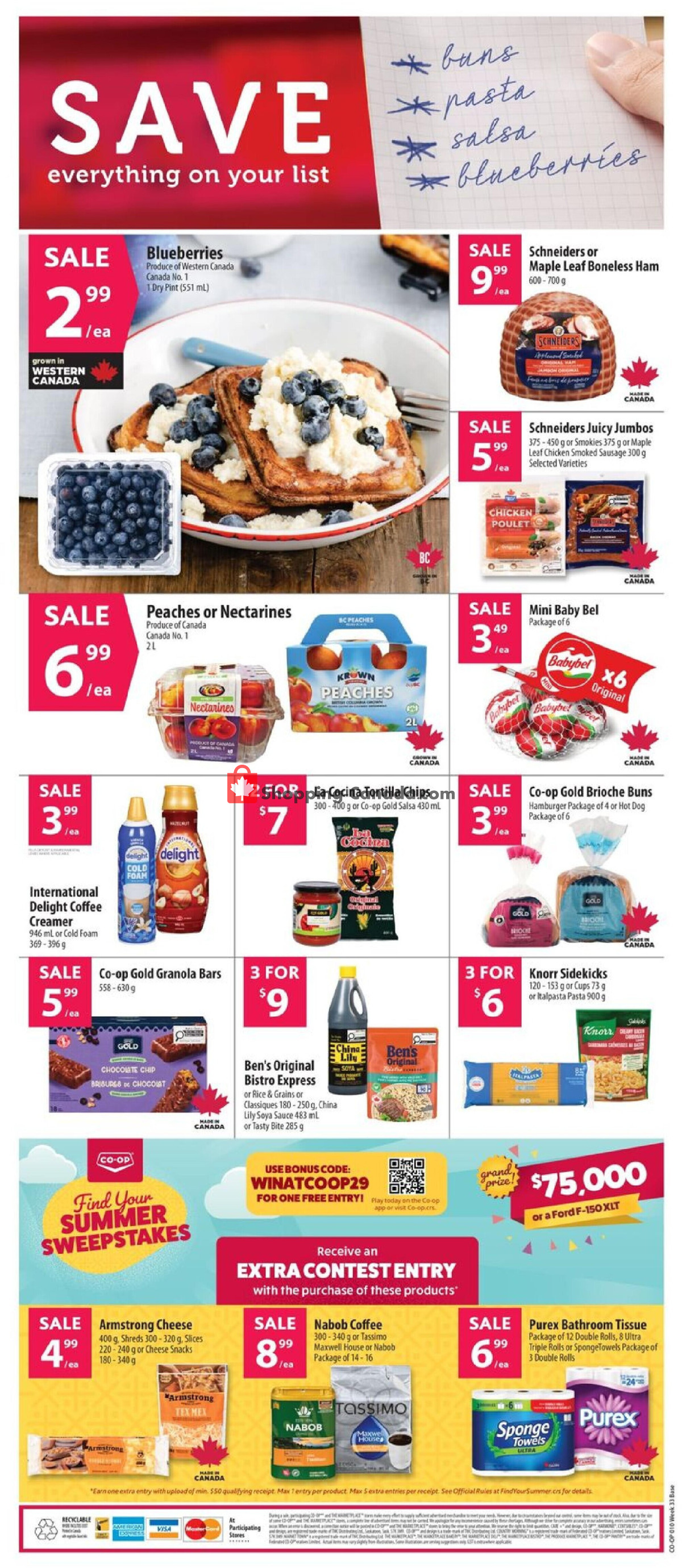 Co-op flyer from Thursday August 13, 2026 to Wednesday August 19, 2026 - page 2