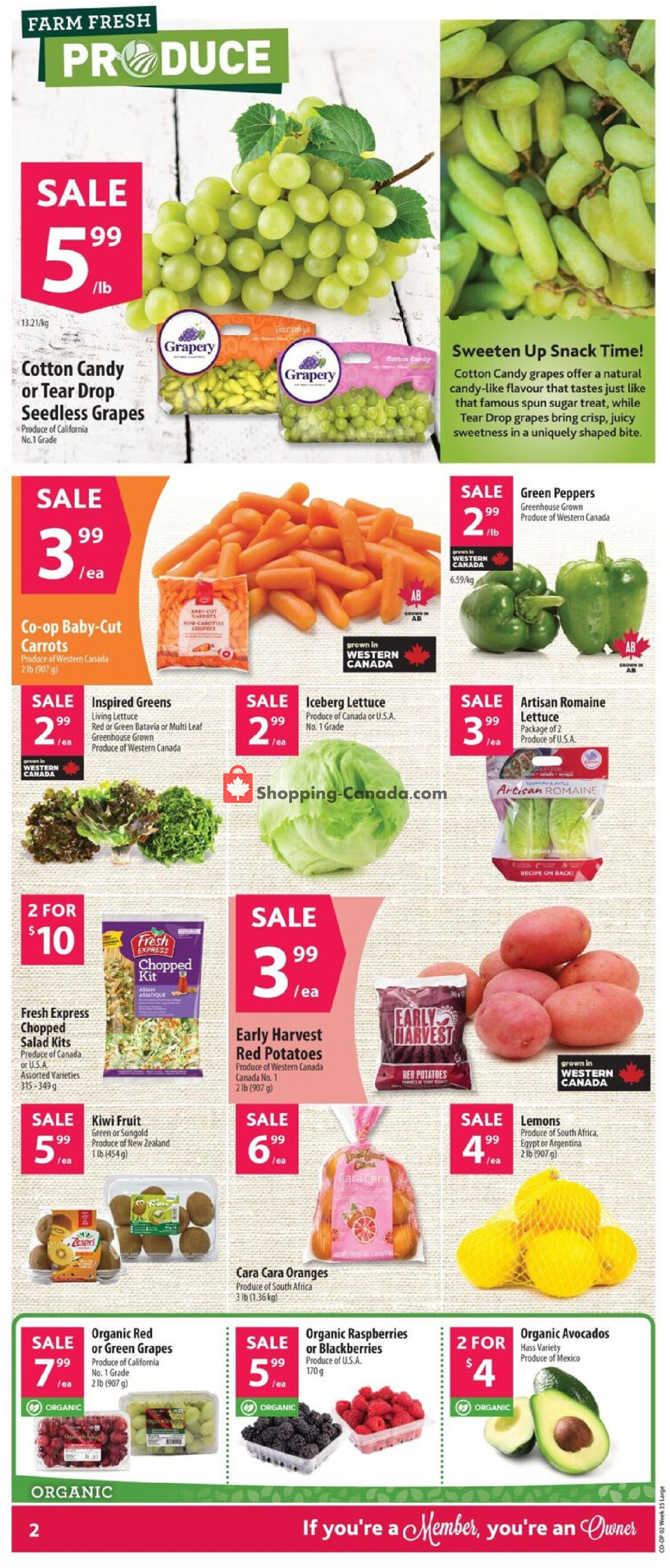 Co-op flyer from Thursday August 27, 2026 to Wednesday September 2, 2026 - page 4