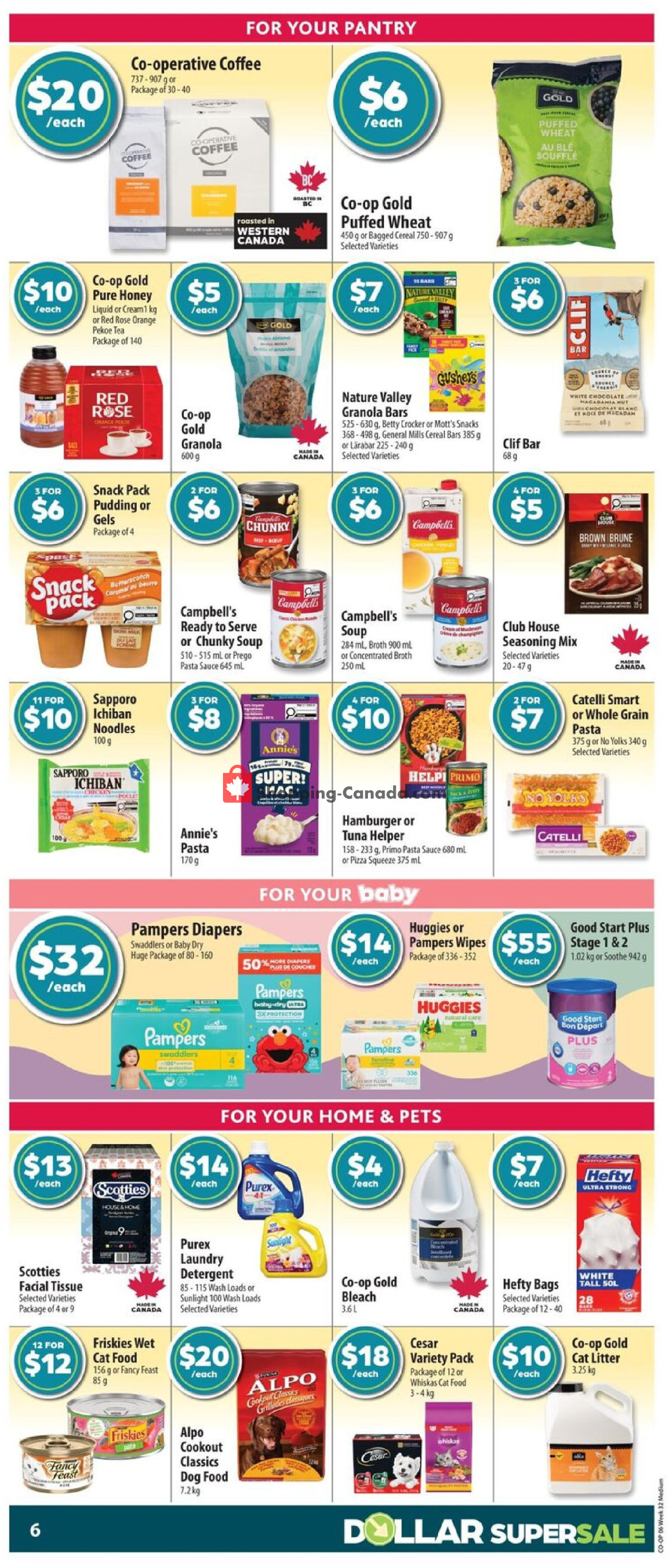 Co-op flyer from Thursday August 6, 2026 to Wednesday August 12, 2026 - page 11