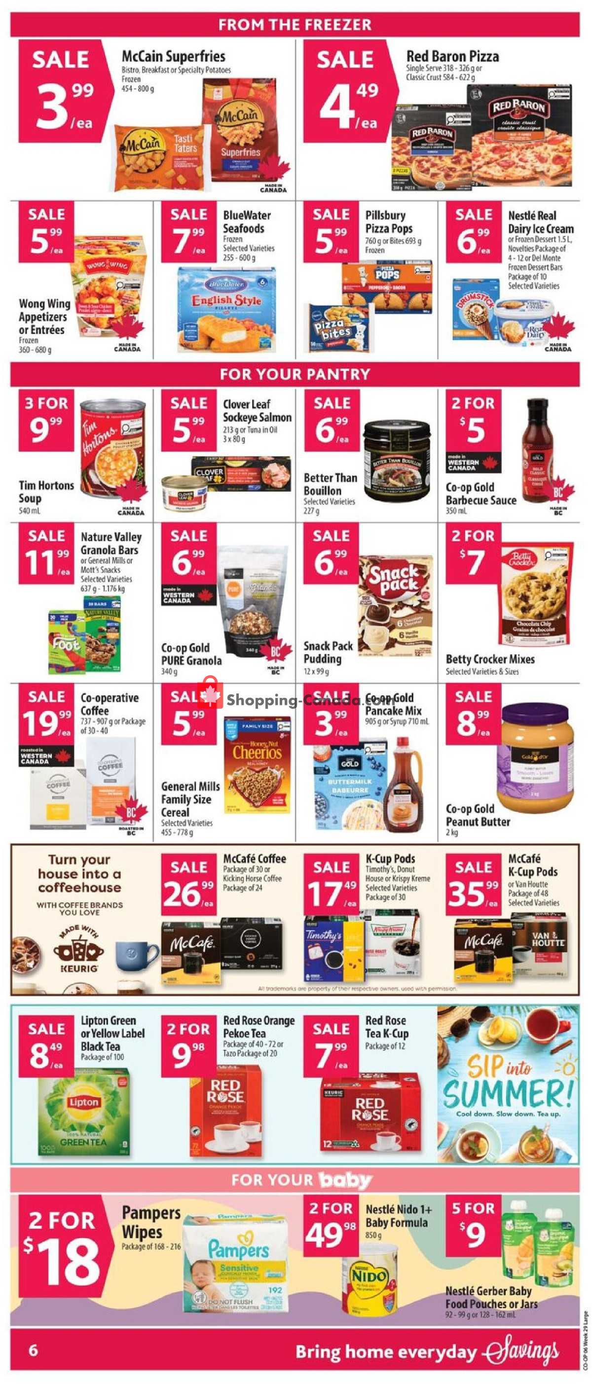 Co-op flyer from Thursday July 16, 2026 to Wednesday July 22, 2026 - page 12