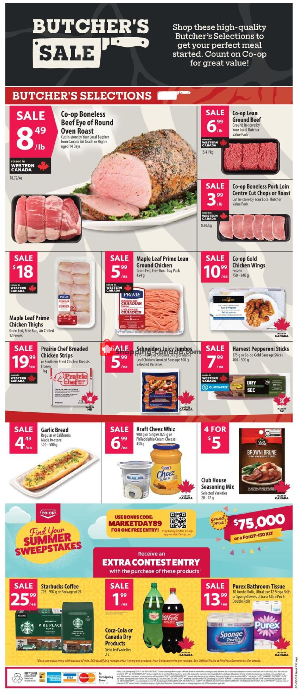 Co-op flyer from Thursday July 16, 2026 to Wednesday July 22, 2026 - page 2