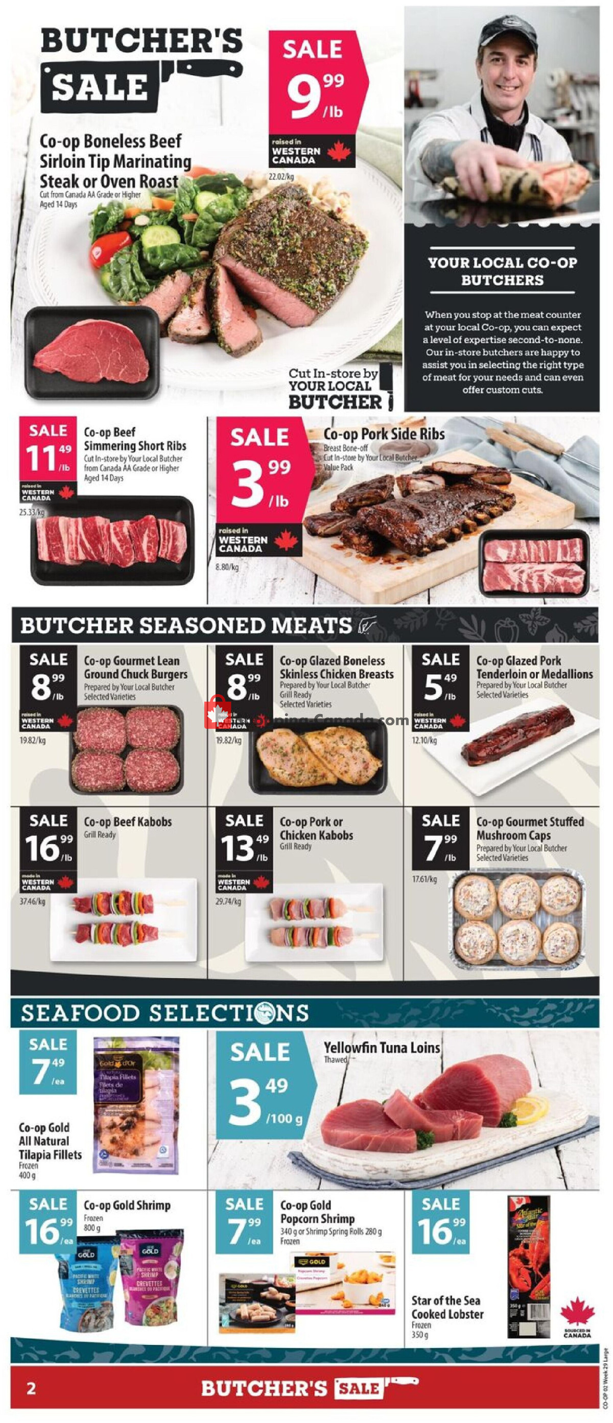 Co-op flyer from Thursday July 16, 2026 to Wednesday July 22, 2026 - page 4