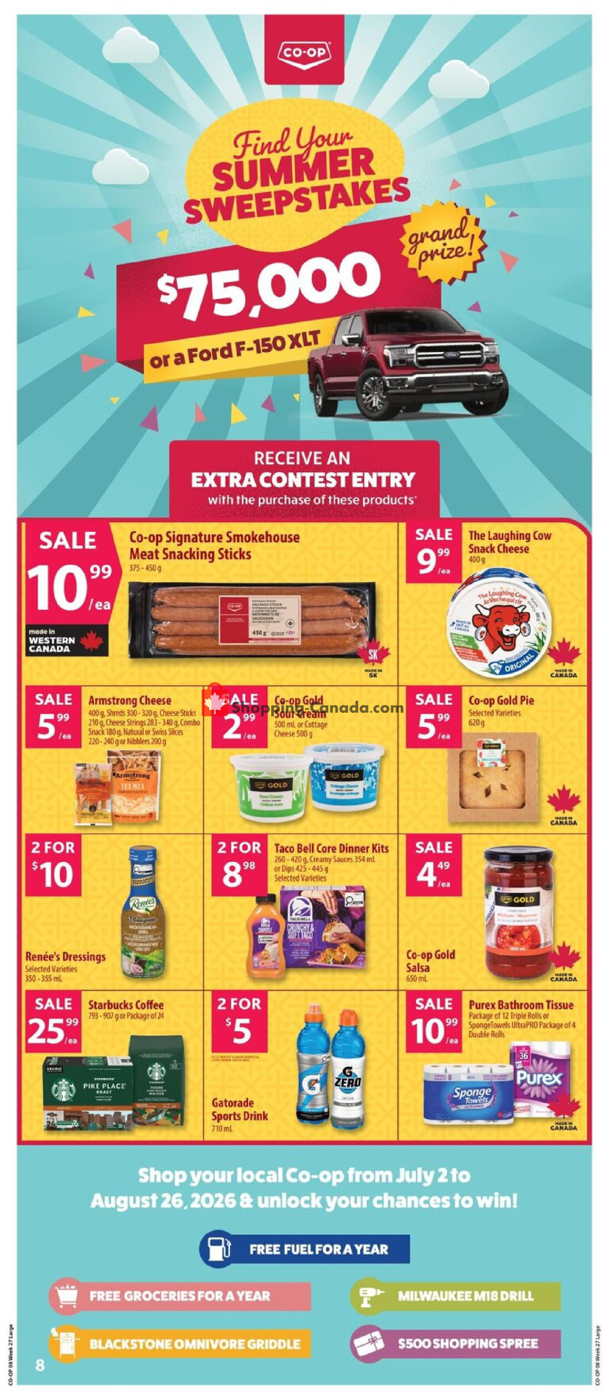 Co-op flyer from Thursday July 2, 2026 to Wednesday July 8, 2026 - page 14