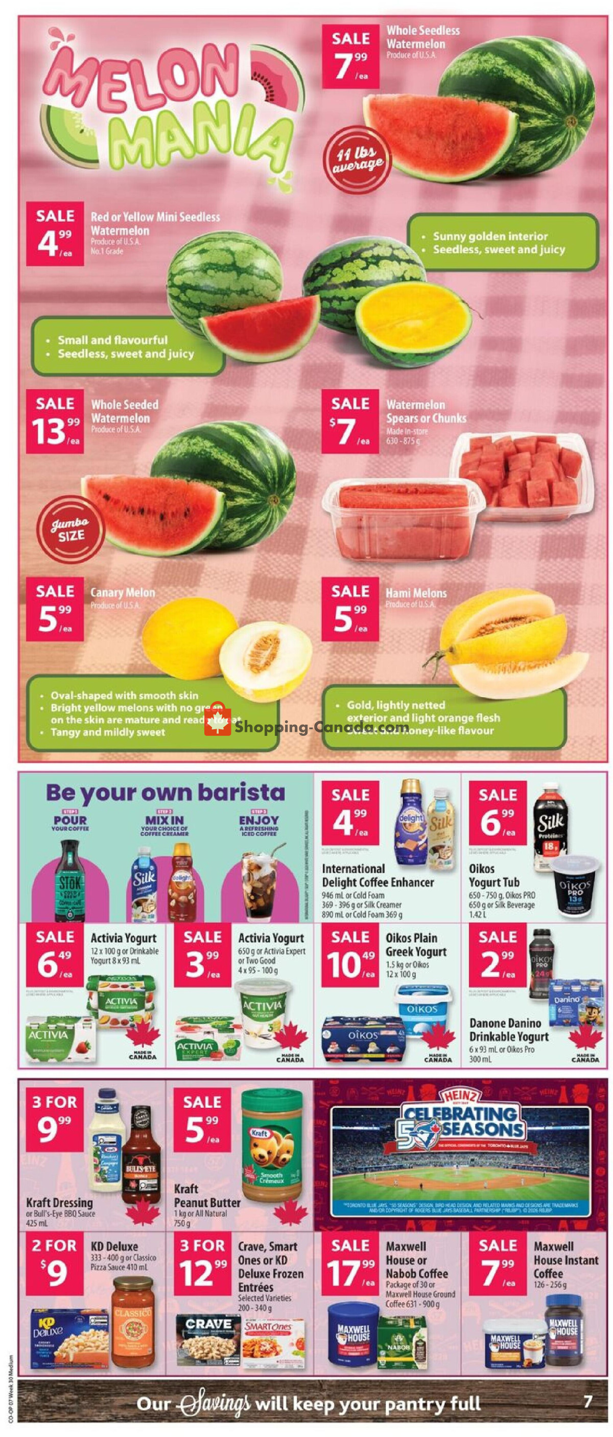 Co-op flyer from Thursday July 23, 2026 to Wednesday July 29, 2026 - page 11