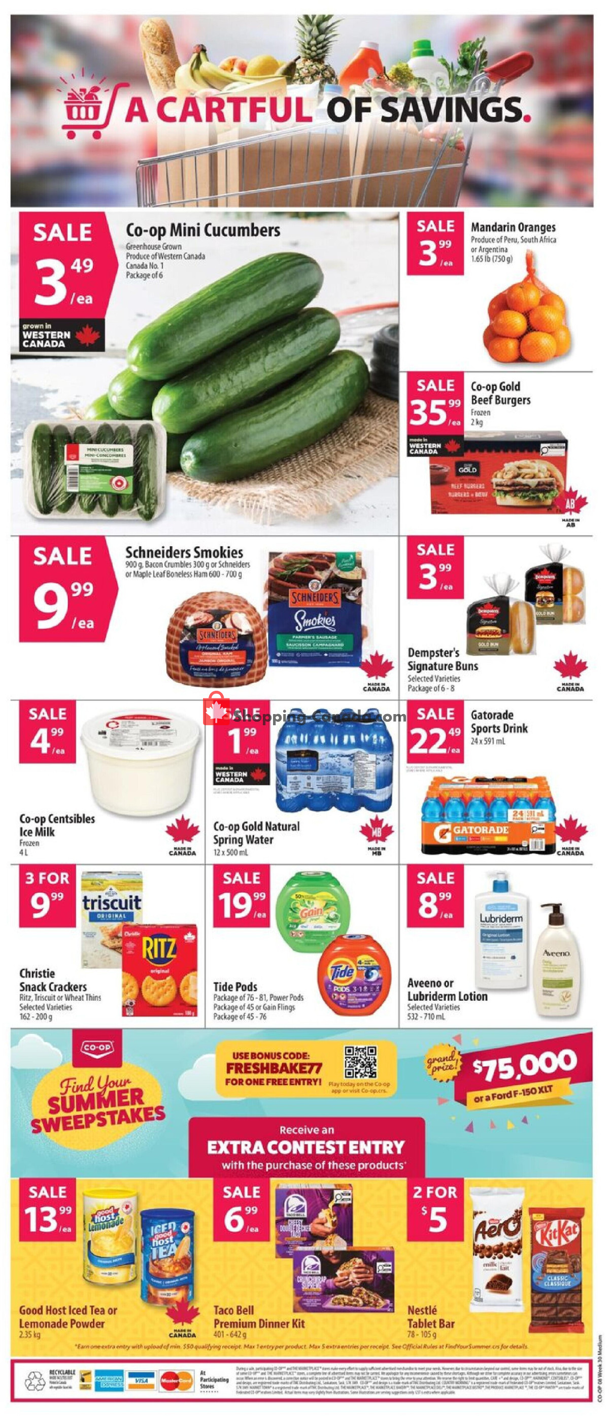 Co-op flyer from Thursday July 23, 2026 to Wednesday July 29, 2026 - page 2
