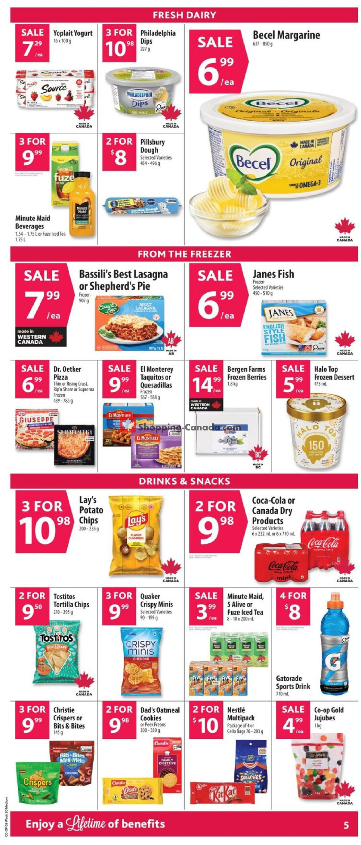 Co-op flyer from Thursday July 23, 2026 to Wednesday July 29, 2026 - page 8