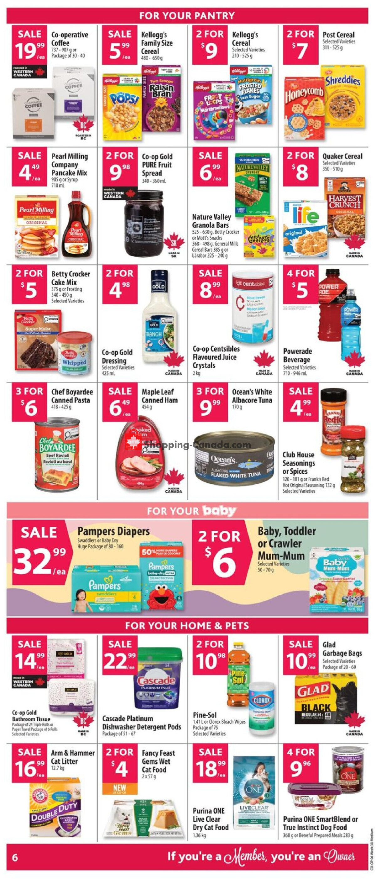 Co-op flyer from Thursday July 23, 2026 to Wednesday July 29, 2026 - page 9
