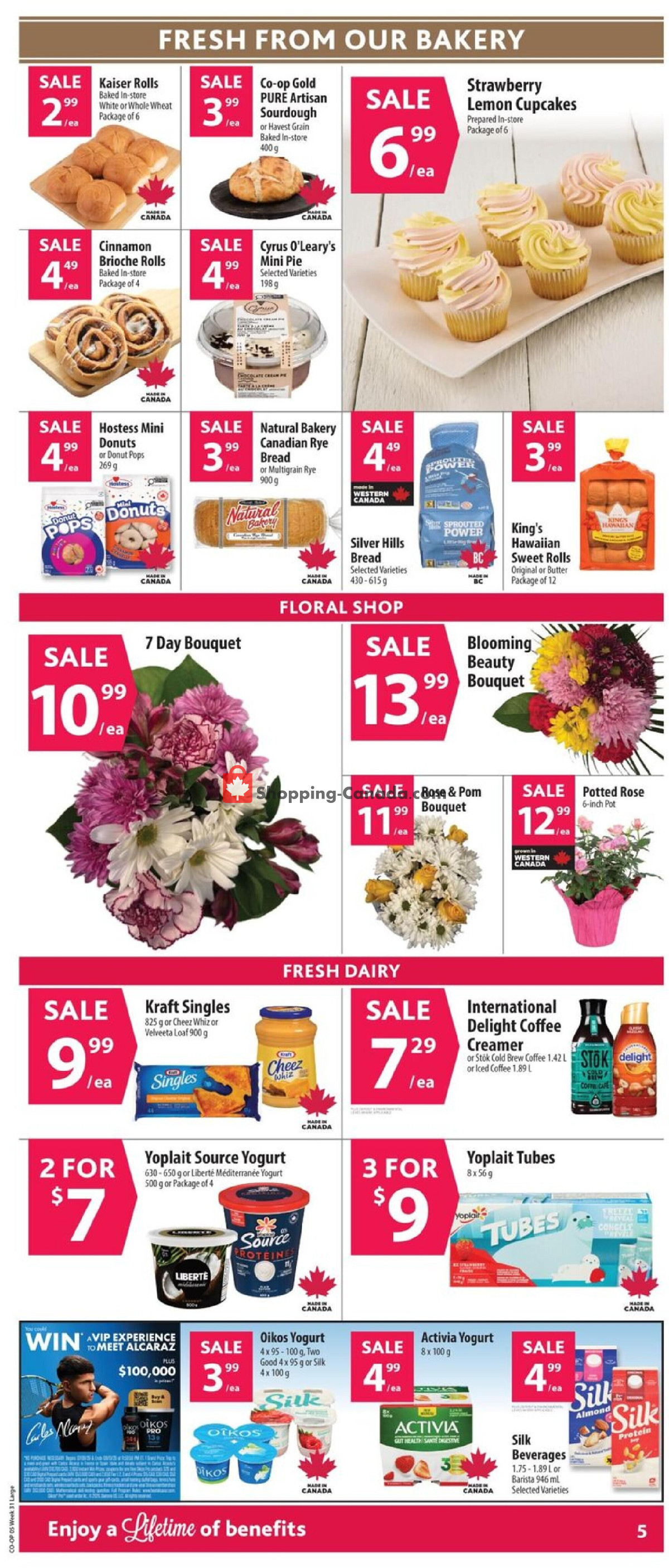 Co-op flyer from Thursday July 30, 2026 to Wednesday August 5, 2026 - page 10