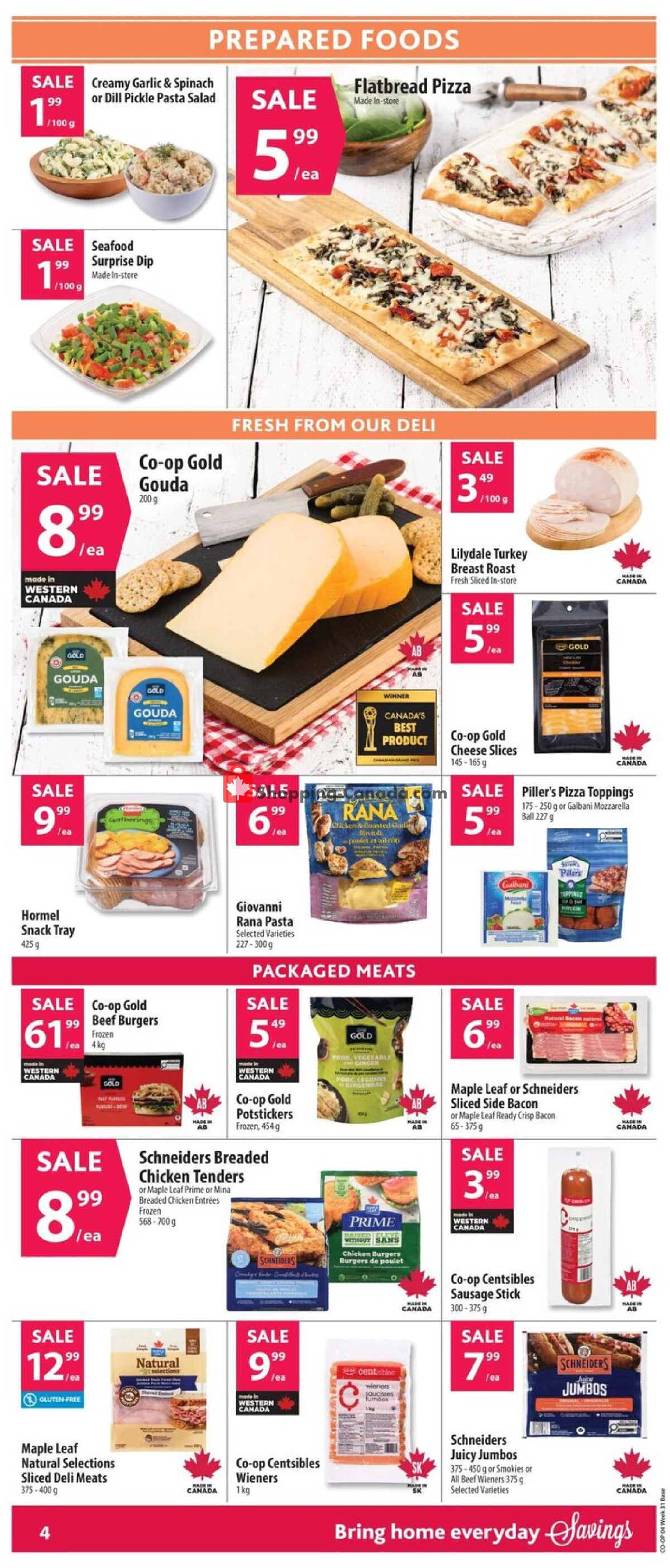 Co-op flyer from Thursday July 30, 2026 to Wednesday August 5, 2026 - page 8