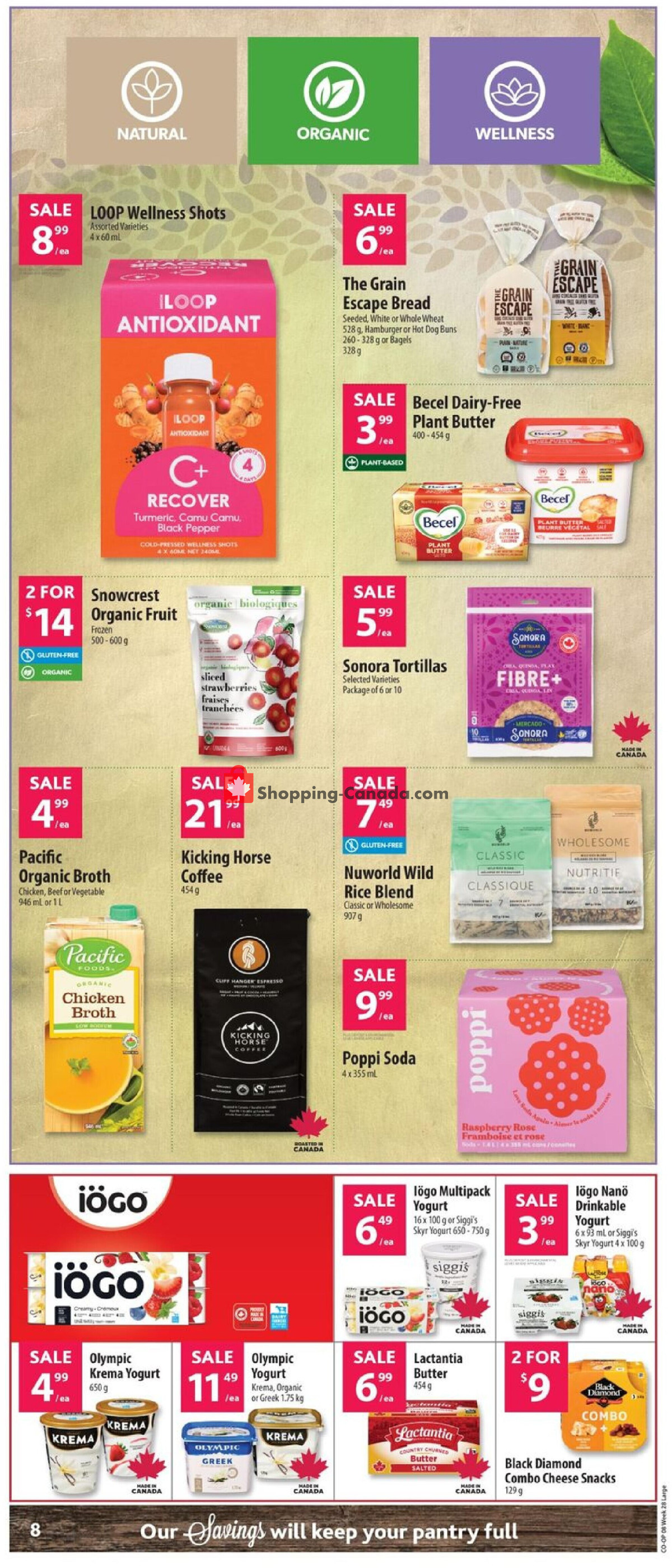 Co-op flyer from Thursday July 9, 2026 to Wednesday July 15, 2026 - page 14
