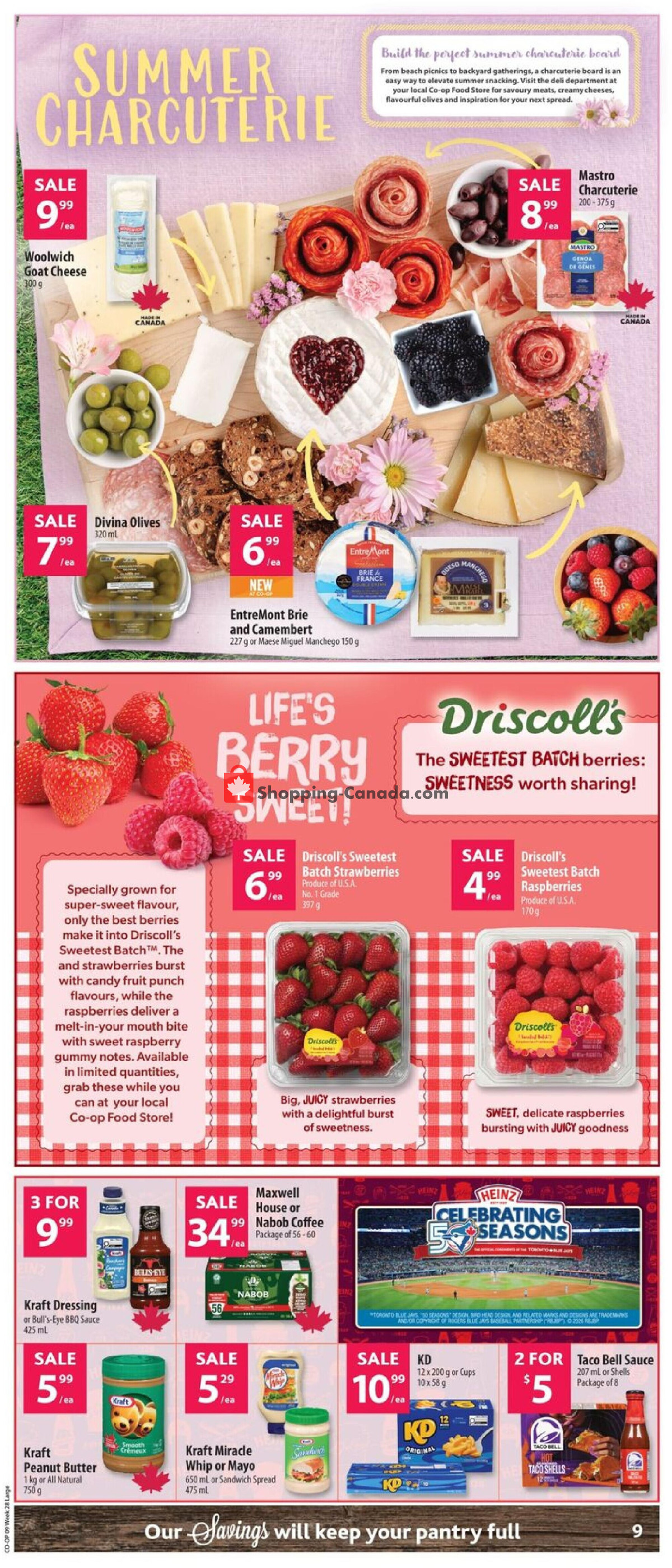 Co-op flyer from Thursday July 9, 2026 to Wednesday July 15, 2026 - page 15