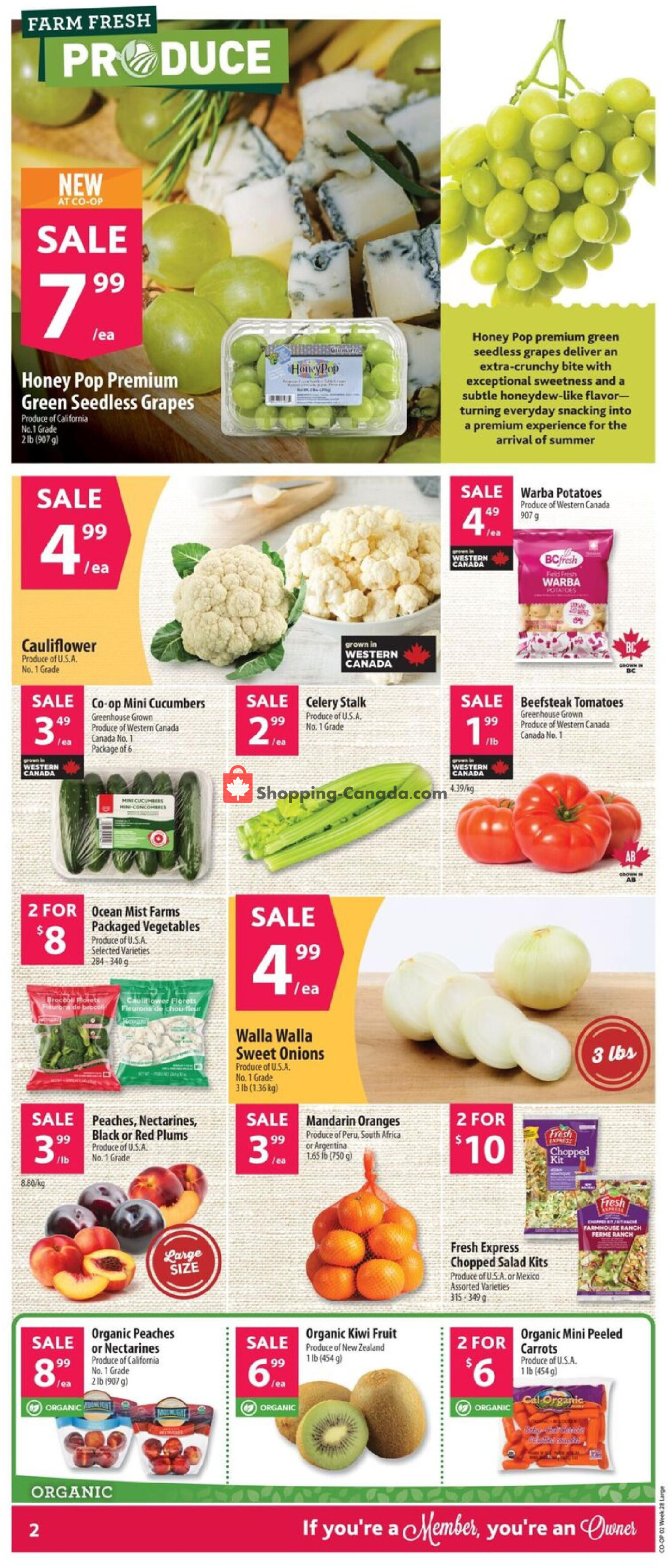 Co-op flyer from Thursday July 9, 2026 to Wednesday July 15, 2026 - page 4