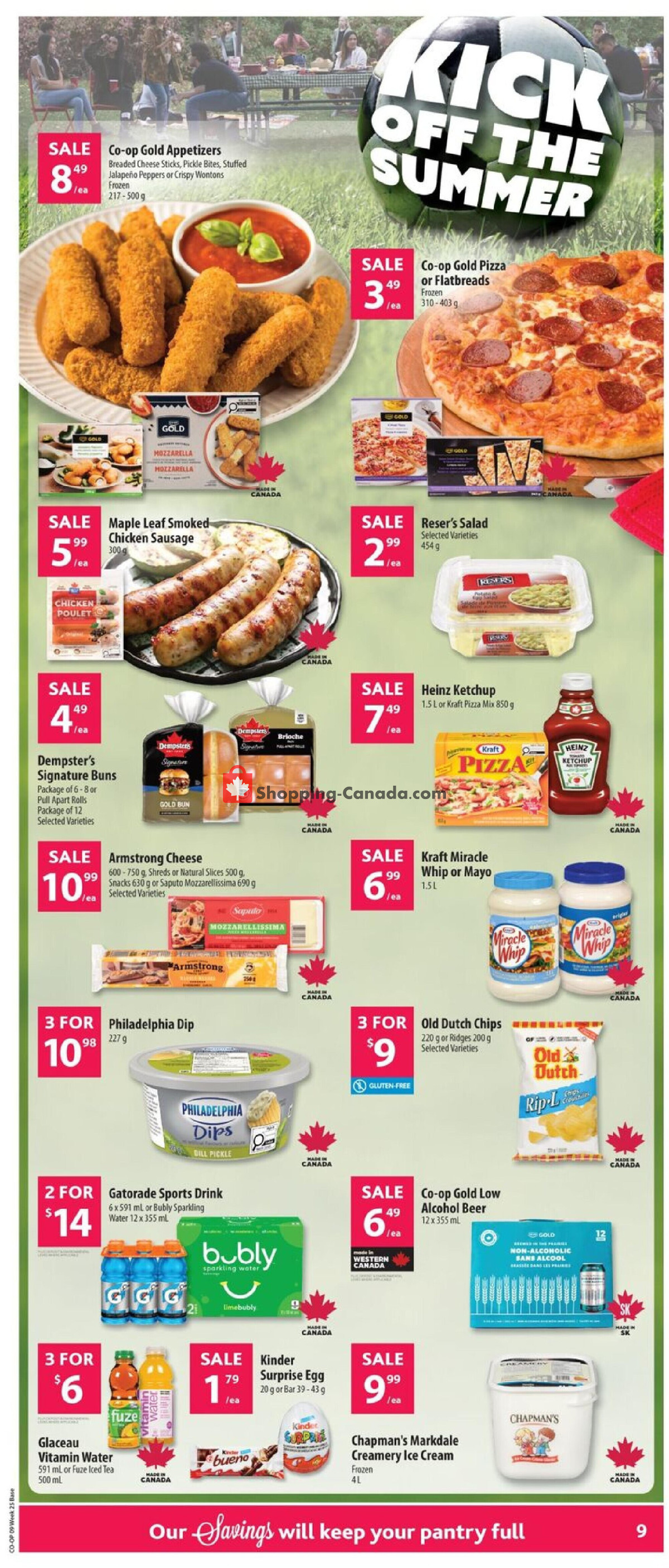 Co-op flyer from Thursday June 18, 2026 to Wednesday June 24, 2026 - page 17