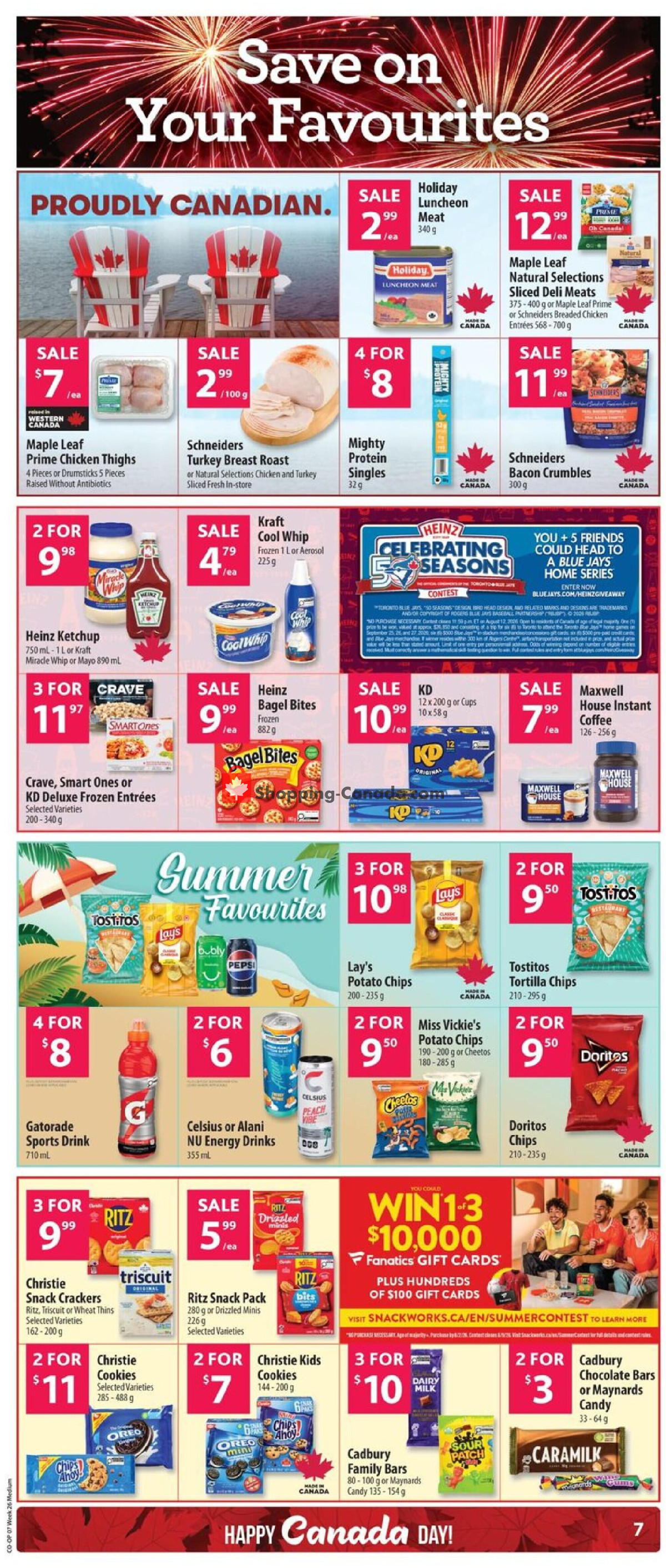 Co-op flyer from Thursday June 25, 2026 to Wednesday July 1, 2026 - page 14
