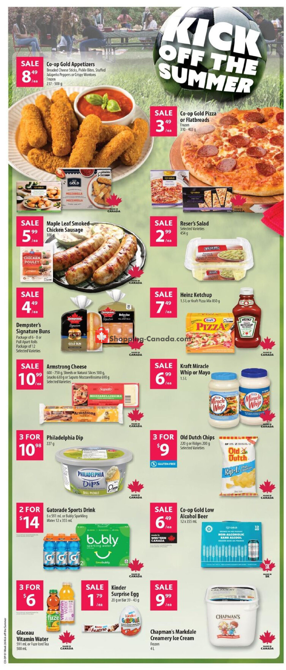 Co-op flyer from Thursday June 25, 2026 to Wednesday July 1, 2026 - page 16
