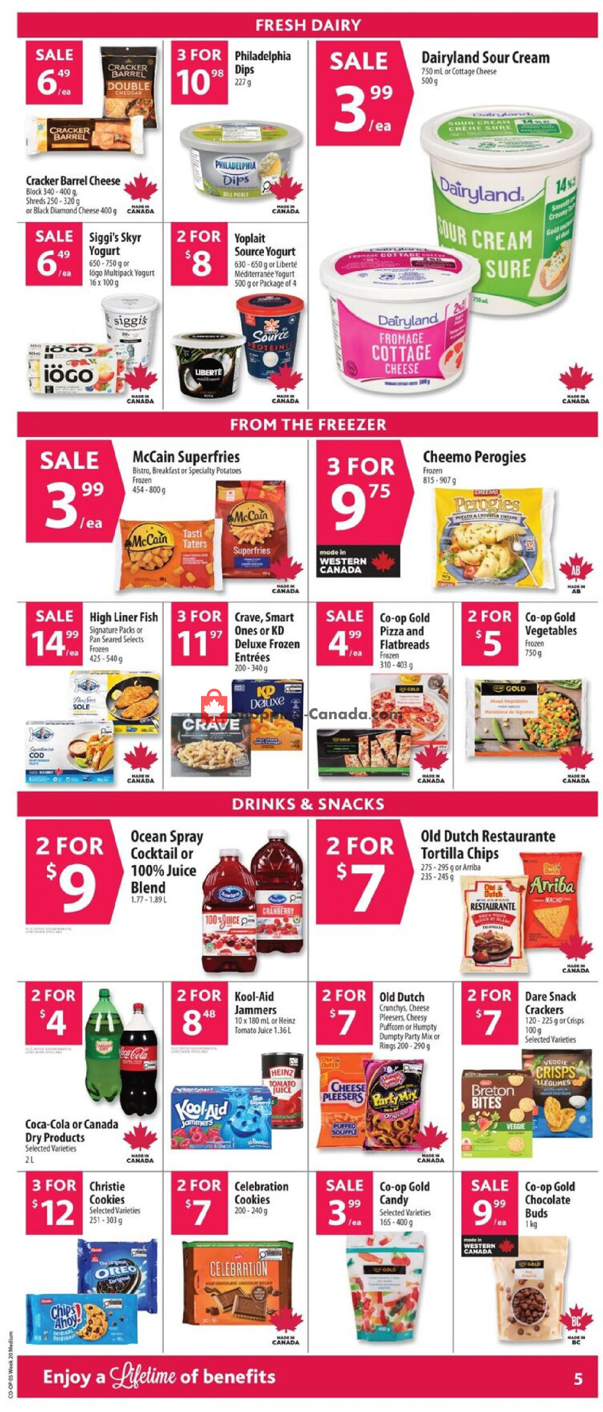 Co-op flyer from Thursday May 14, 2026 to Wednesday May 20, 2026 - page 9