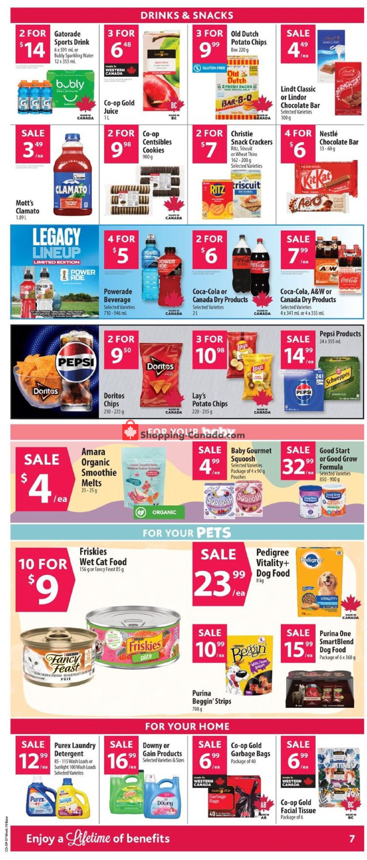 Co-op flyer from Thursday May 7, 2026 to Wednesday May 13, 2026 - page 14