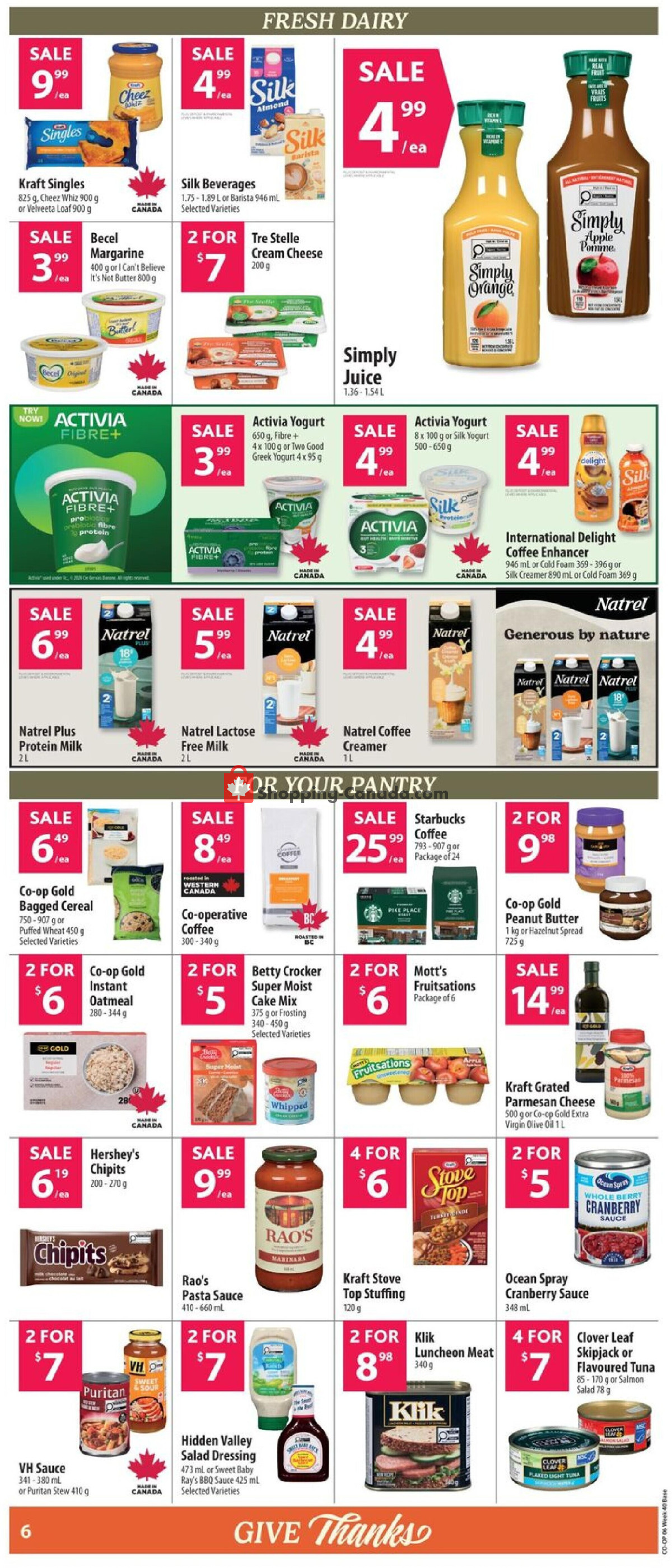 Co-op flyer from Thursday October 1, 2026 to Wednesday October 7, 2026 - page 12