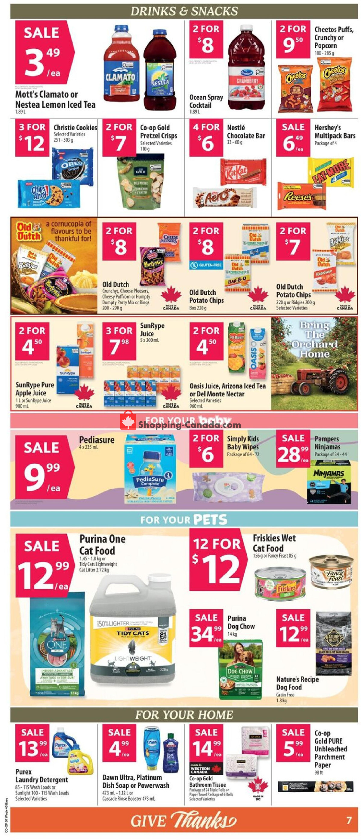 Co-op flyer from Thursday October 1, 2026 to Wednesday October 7, 2026 - page 14