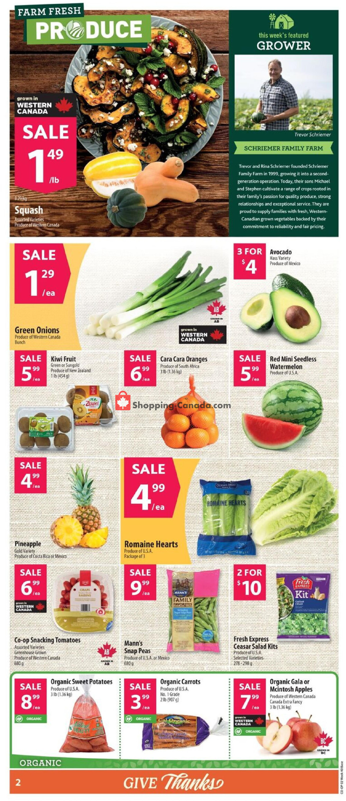 Co-op flyer from Thursday October 1, 2026 to Wednesday October 7, 2026 - page 4