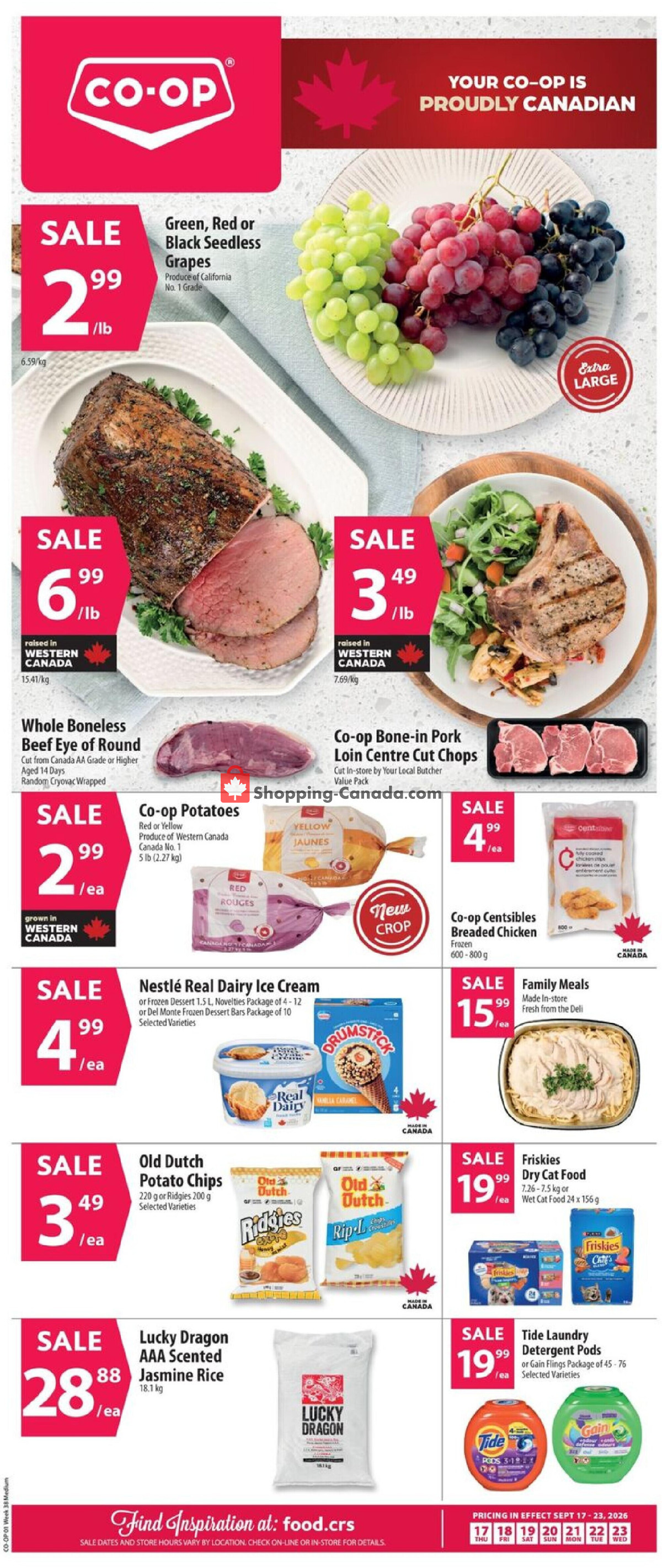 First page of Co-op flyer - preview - from Thursday September 17, 2026 to Wednesday September 23, 2026