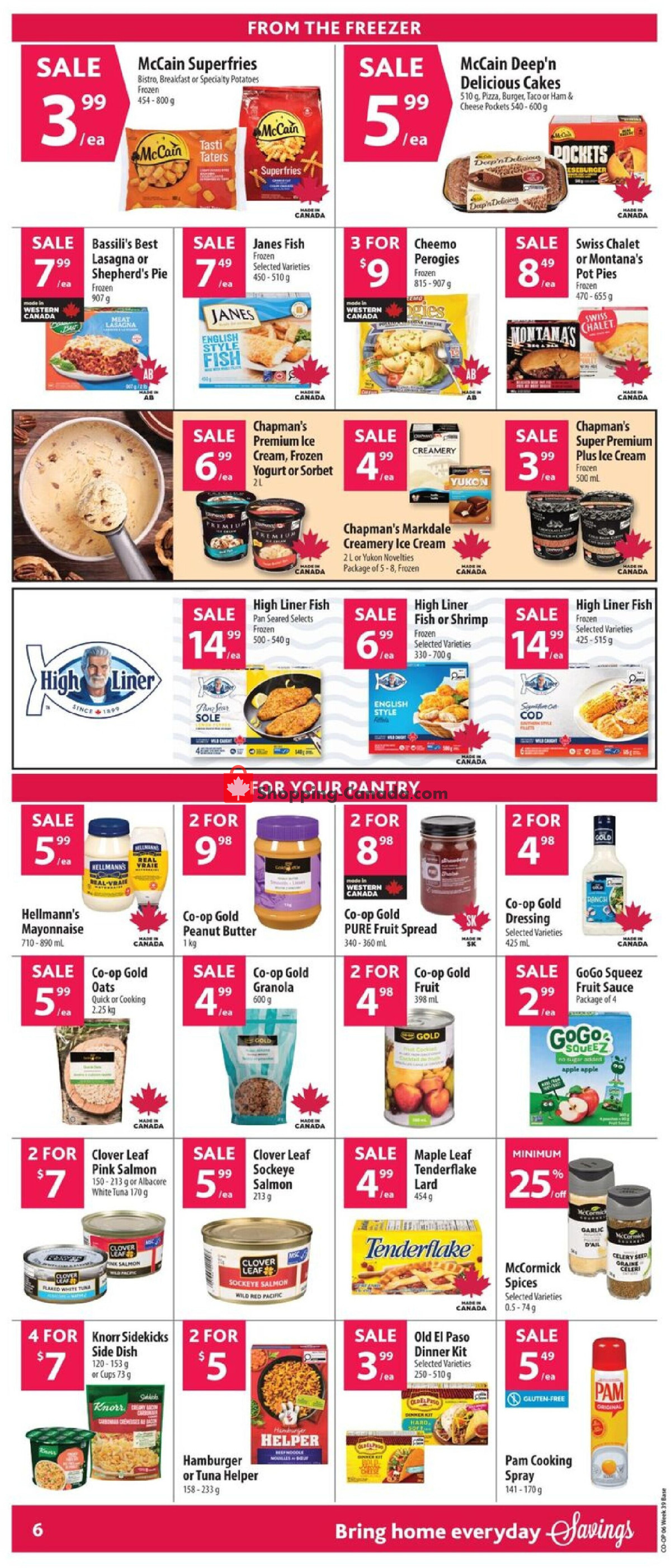 Co-op flyer from Thursday September 24, 2026 to Wednesday September 30, 2026 - page 12